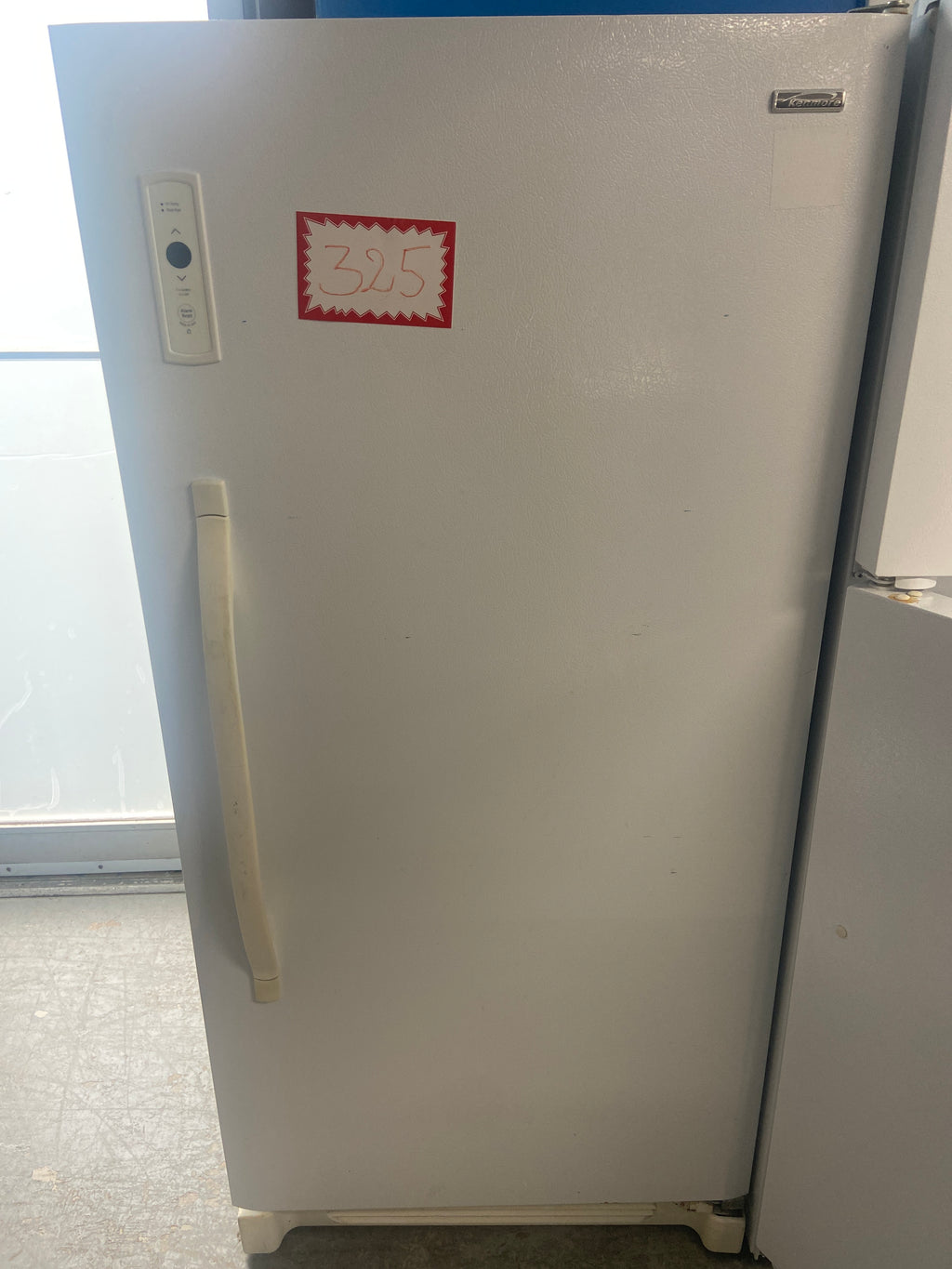 Kenmore upright/stand up freezer, Width: 28",  height: 60", Depth: 28.3",  “Refurbished”, 3 Months warranty