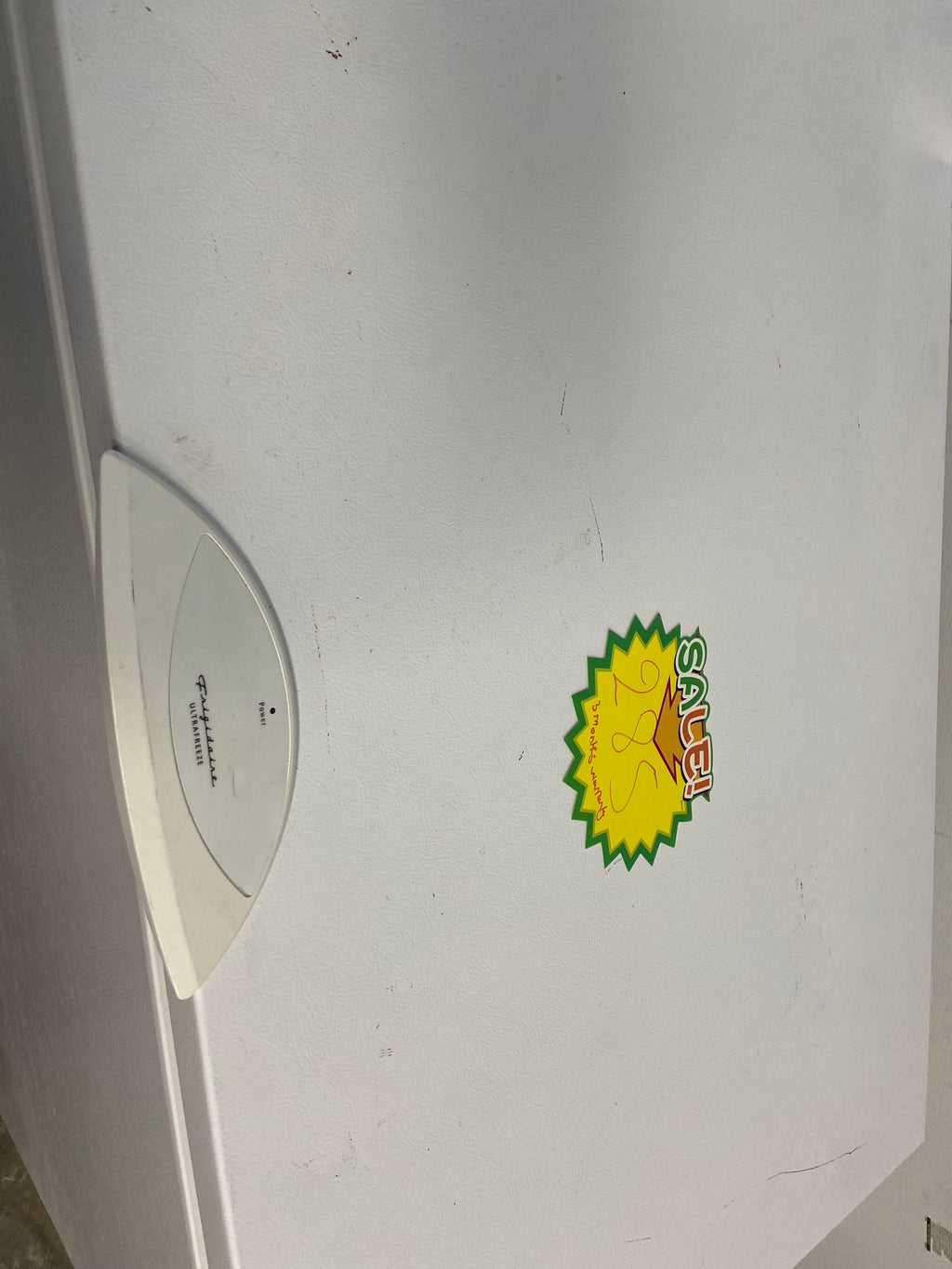White Frigidaire Chest Freezer (Used)