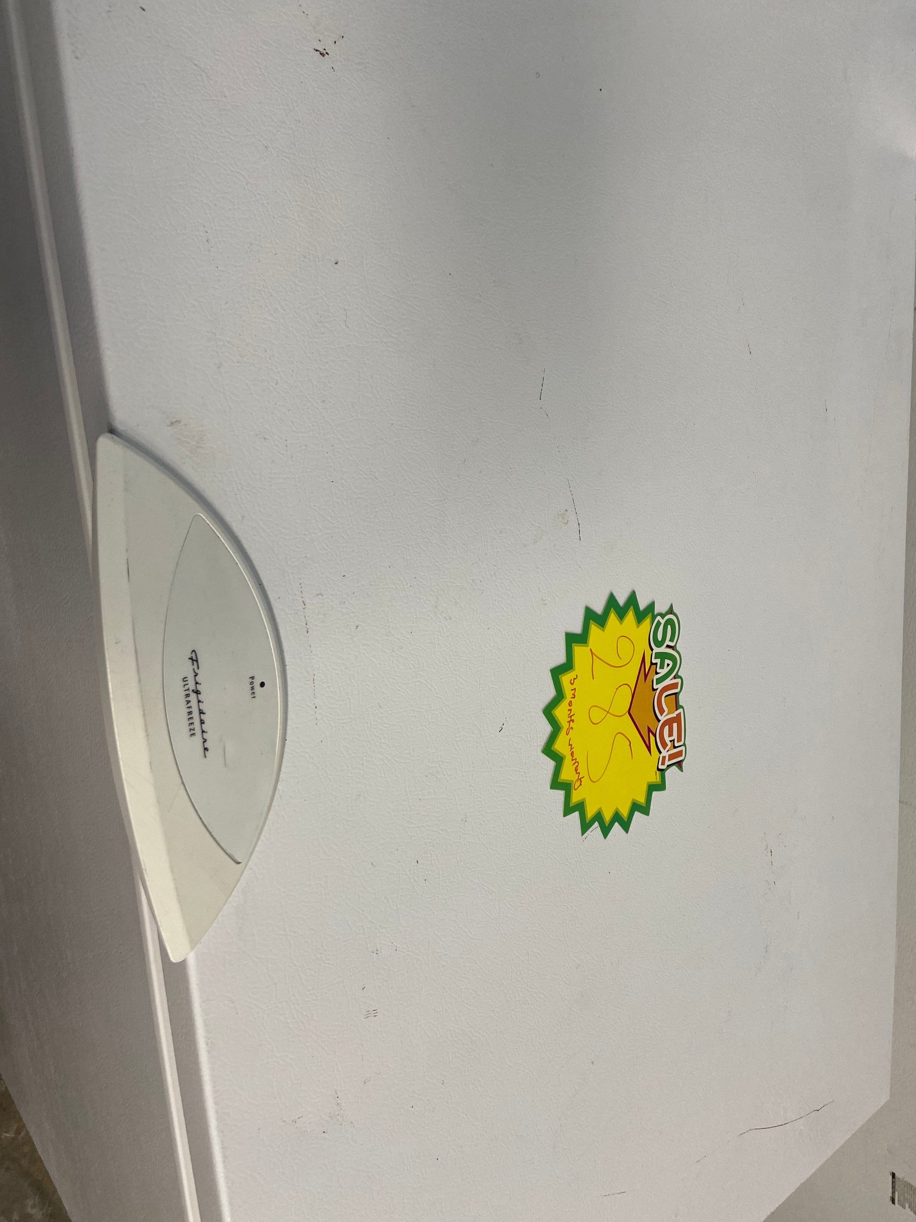 White Frigidaire Chest Freezer (Used)