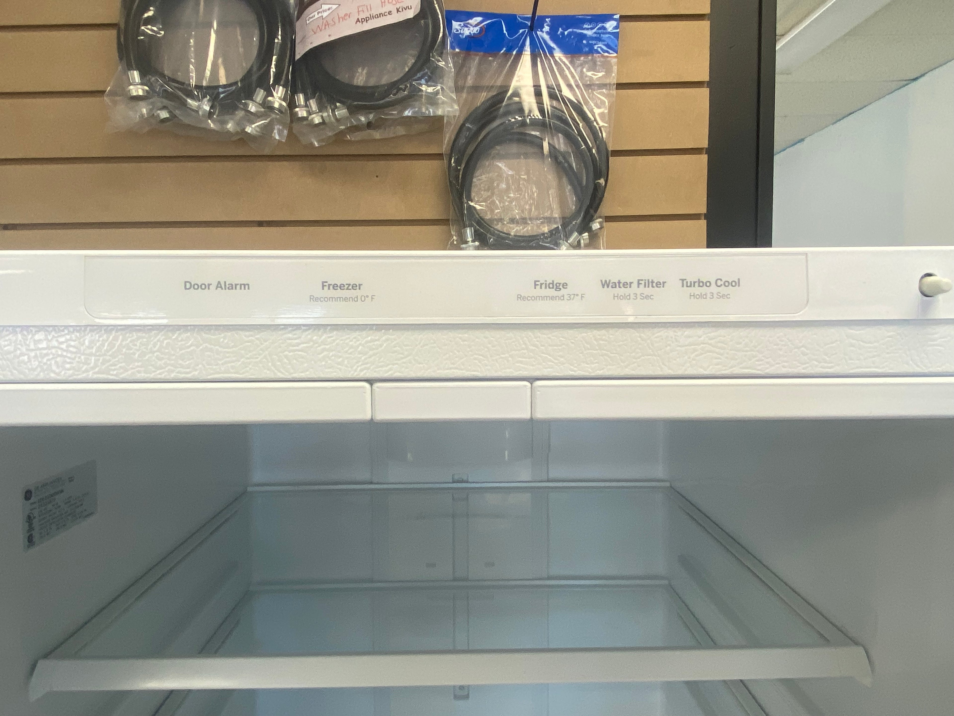 GE White Fridge "Lightly Used"