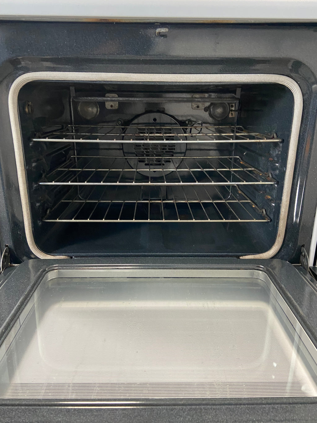 White 30” KitchenAid YKERS507HWO Coil Top Stove (Refurbished)