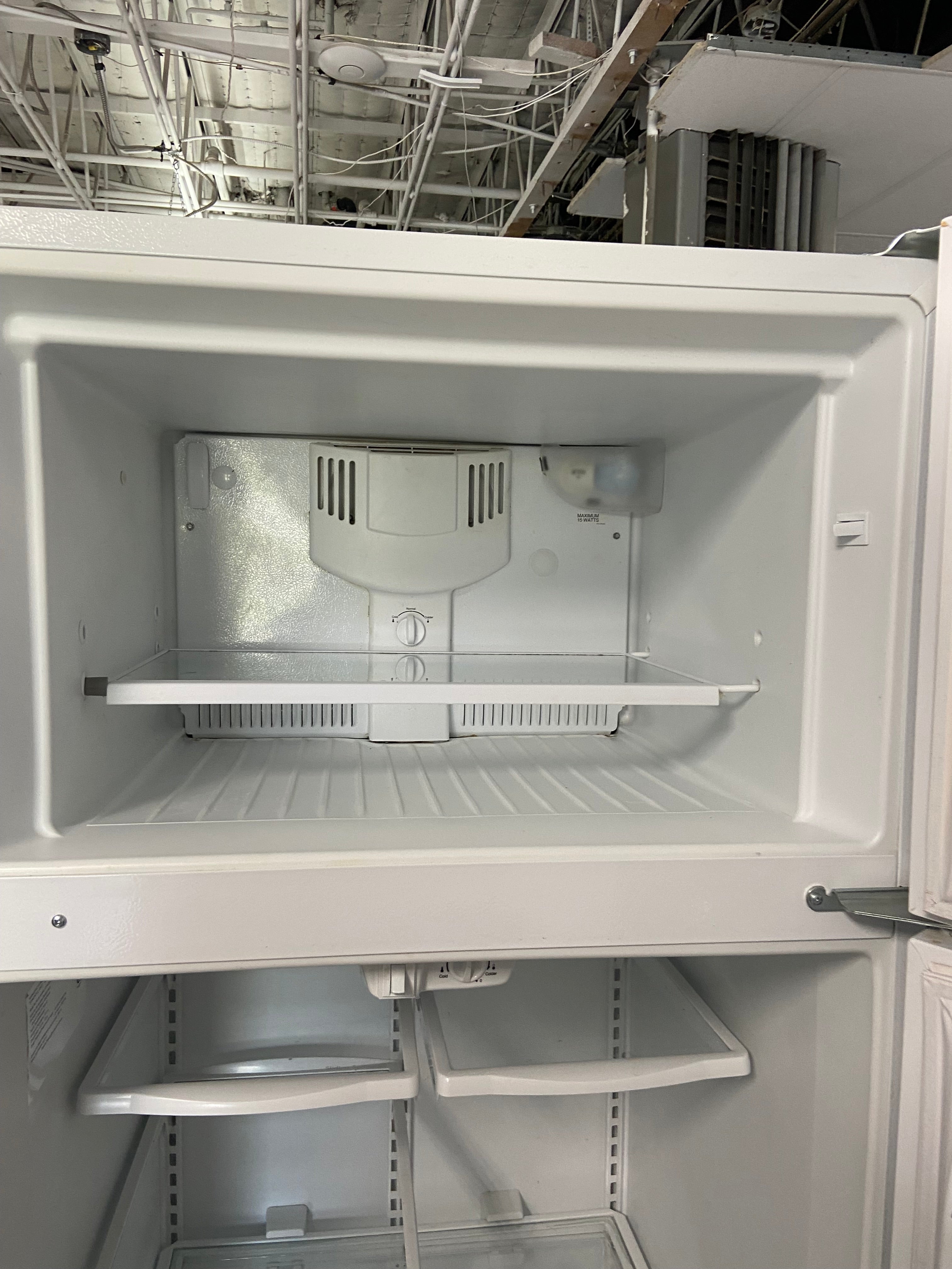 White 30” Kenmore 970R421221 Fridge (Used)