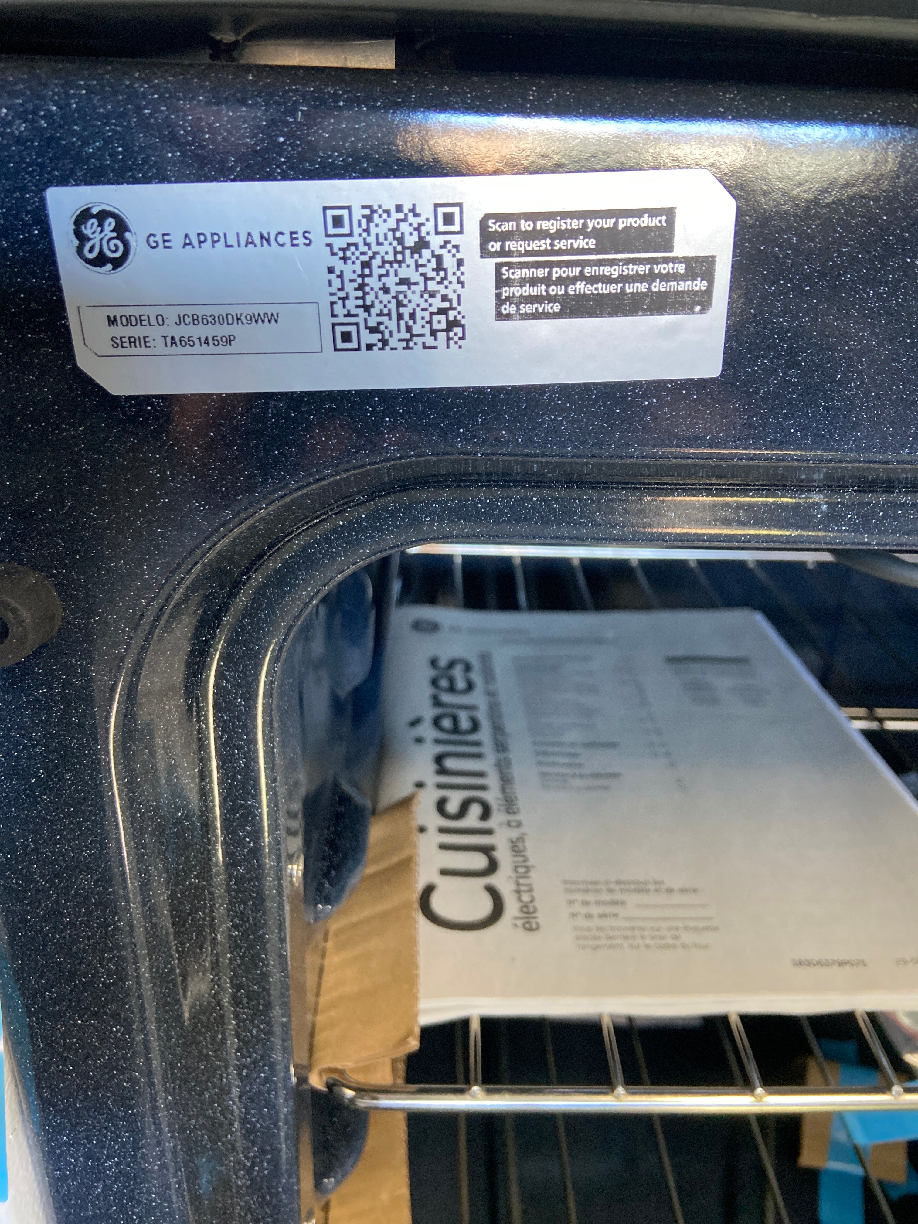 GE 30" Built-In Electric Cooktop White - JCB630DK9WW