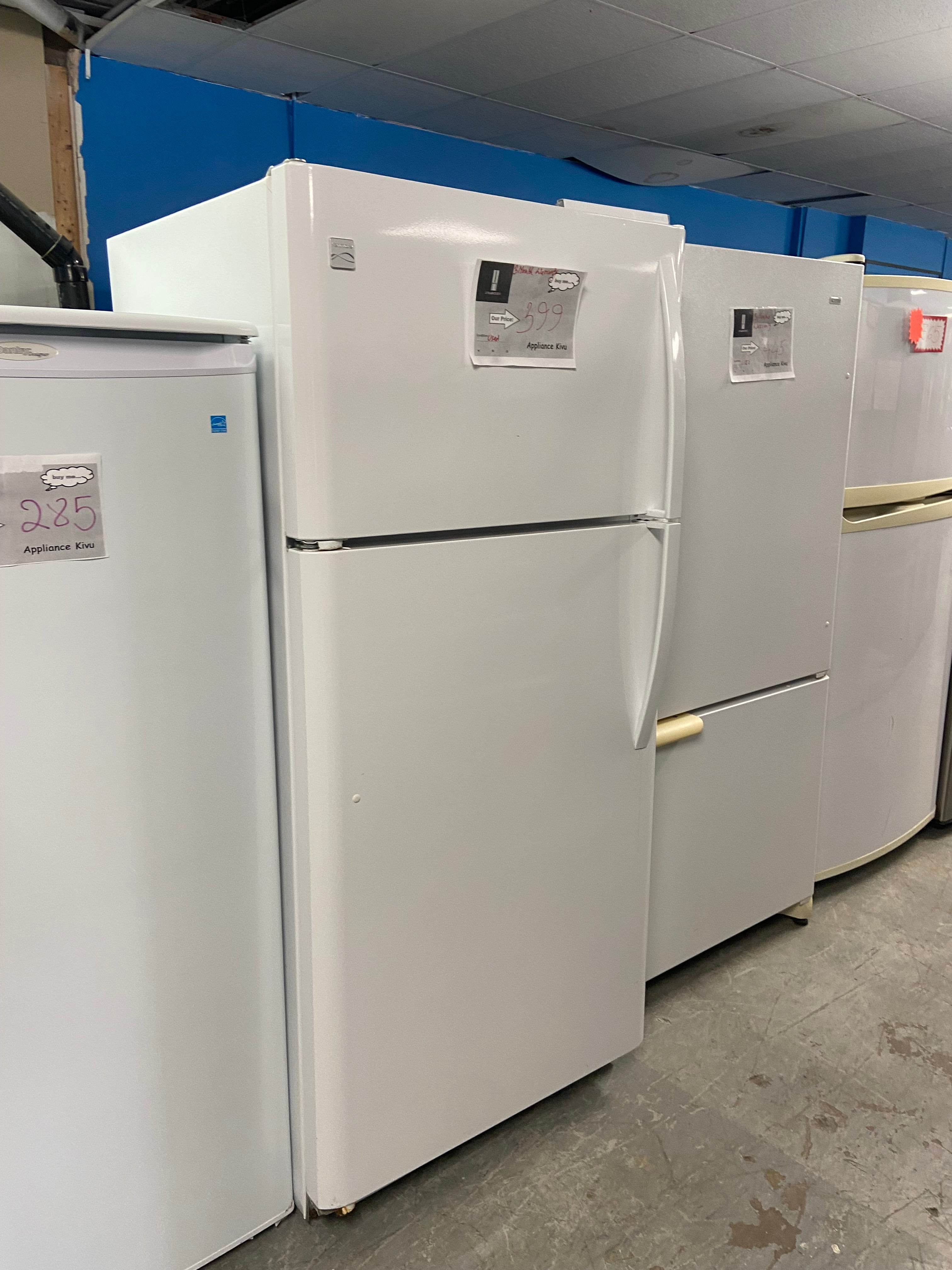 30” White Kenmore 970-421520 Refrigerator with warranty