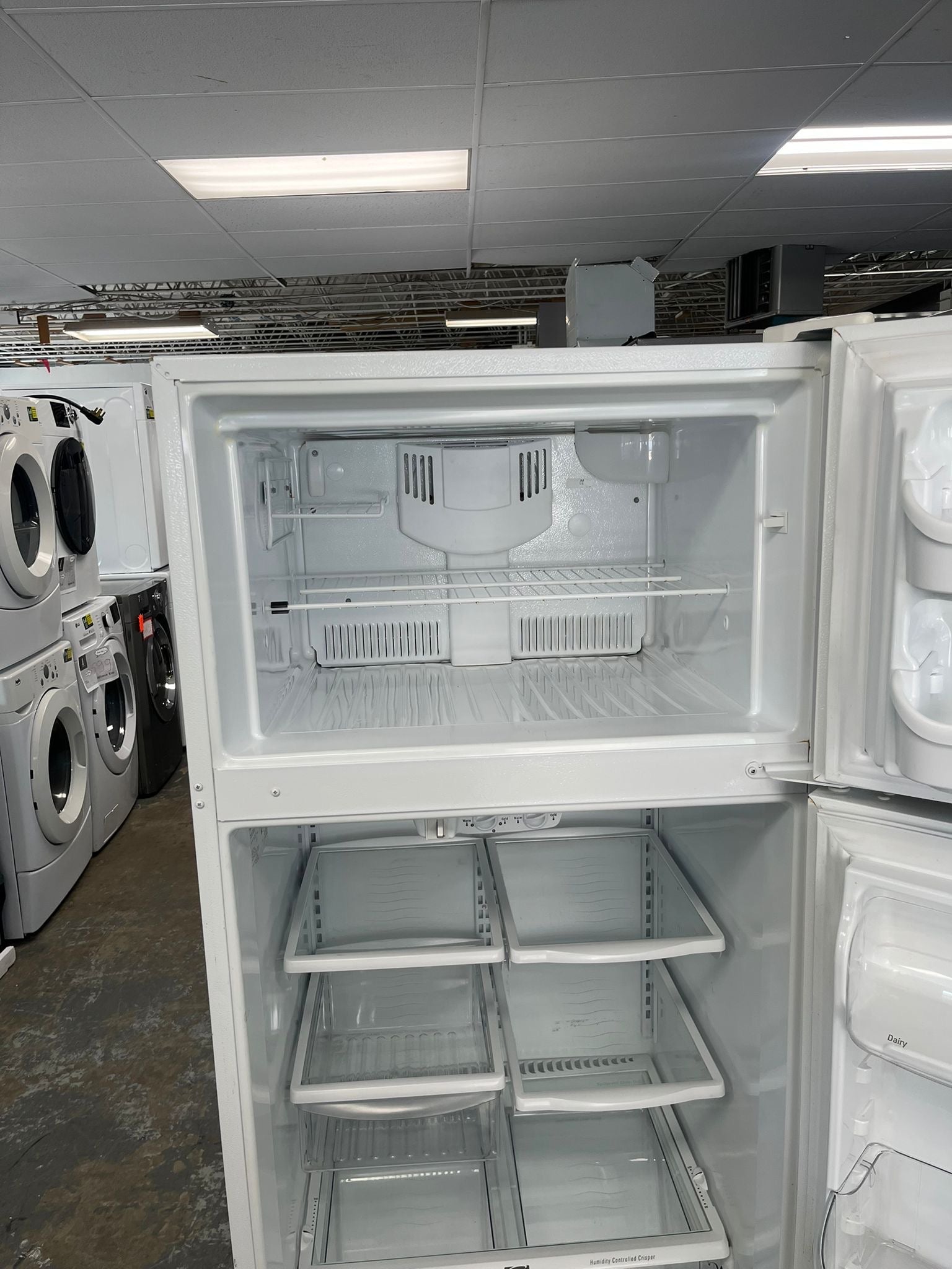 30 inch white Kenmore 30 inch fridge 970-678720 "refurbished"