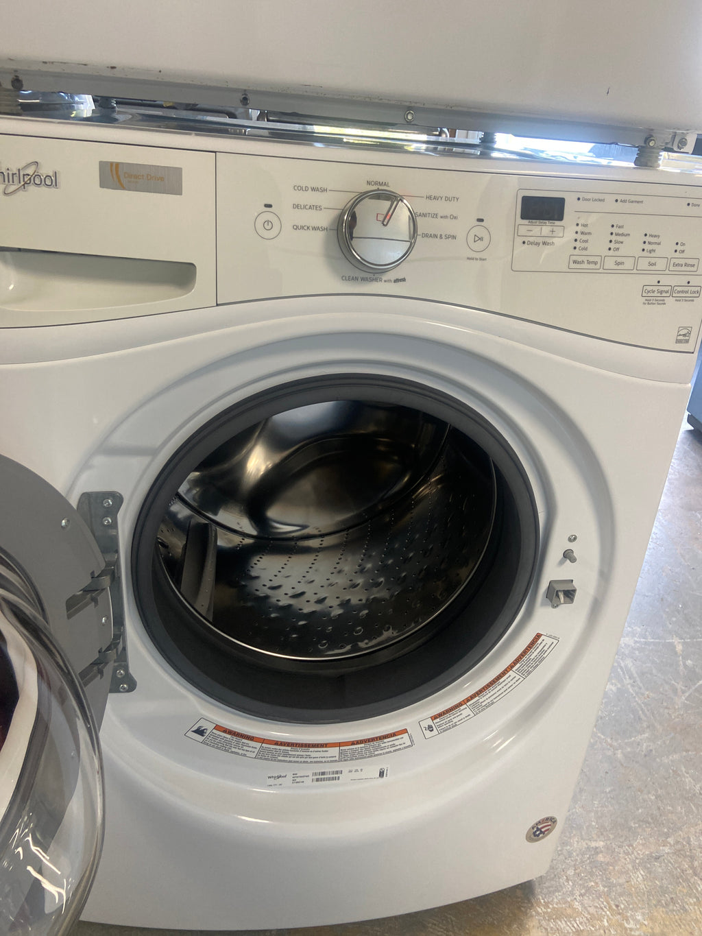 Whirlpool washer and dryer set, WFW75HEFWO /  YWED5620HW1 “Refurbished”, 3Months warranty