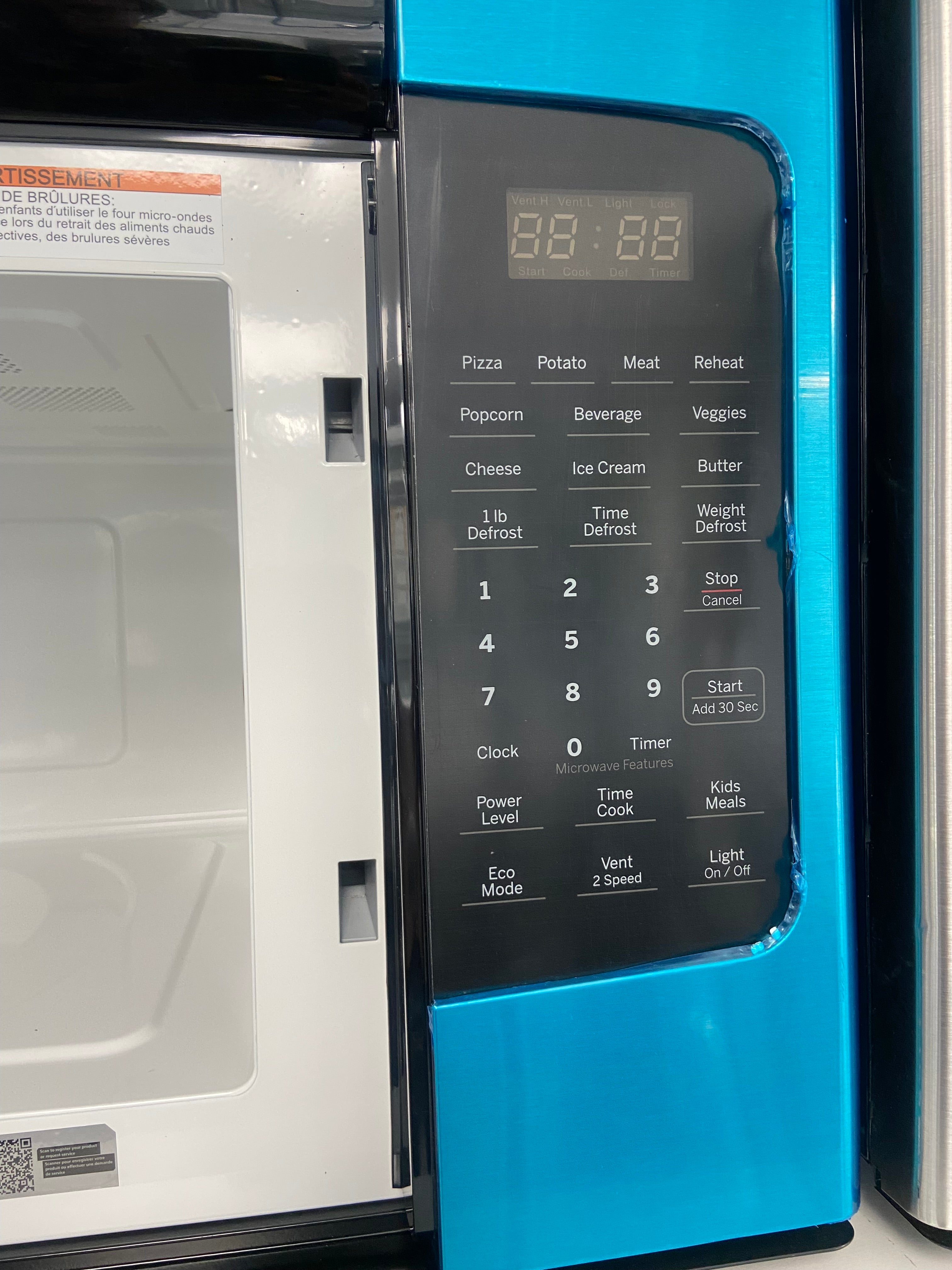 Stainless Over The Range Microwave "Scratch and Dent"