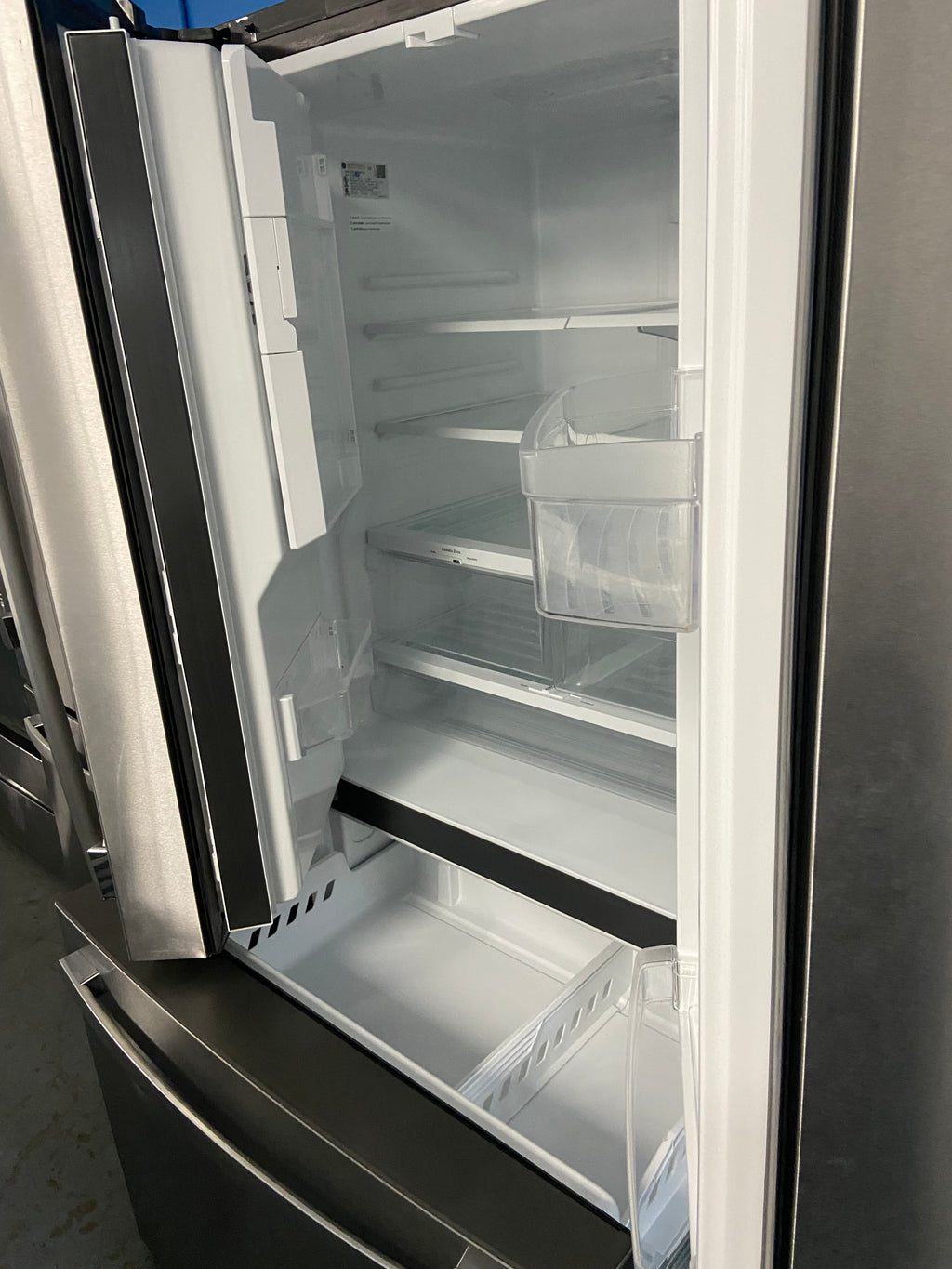 GE Stainless French door fridge