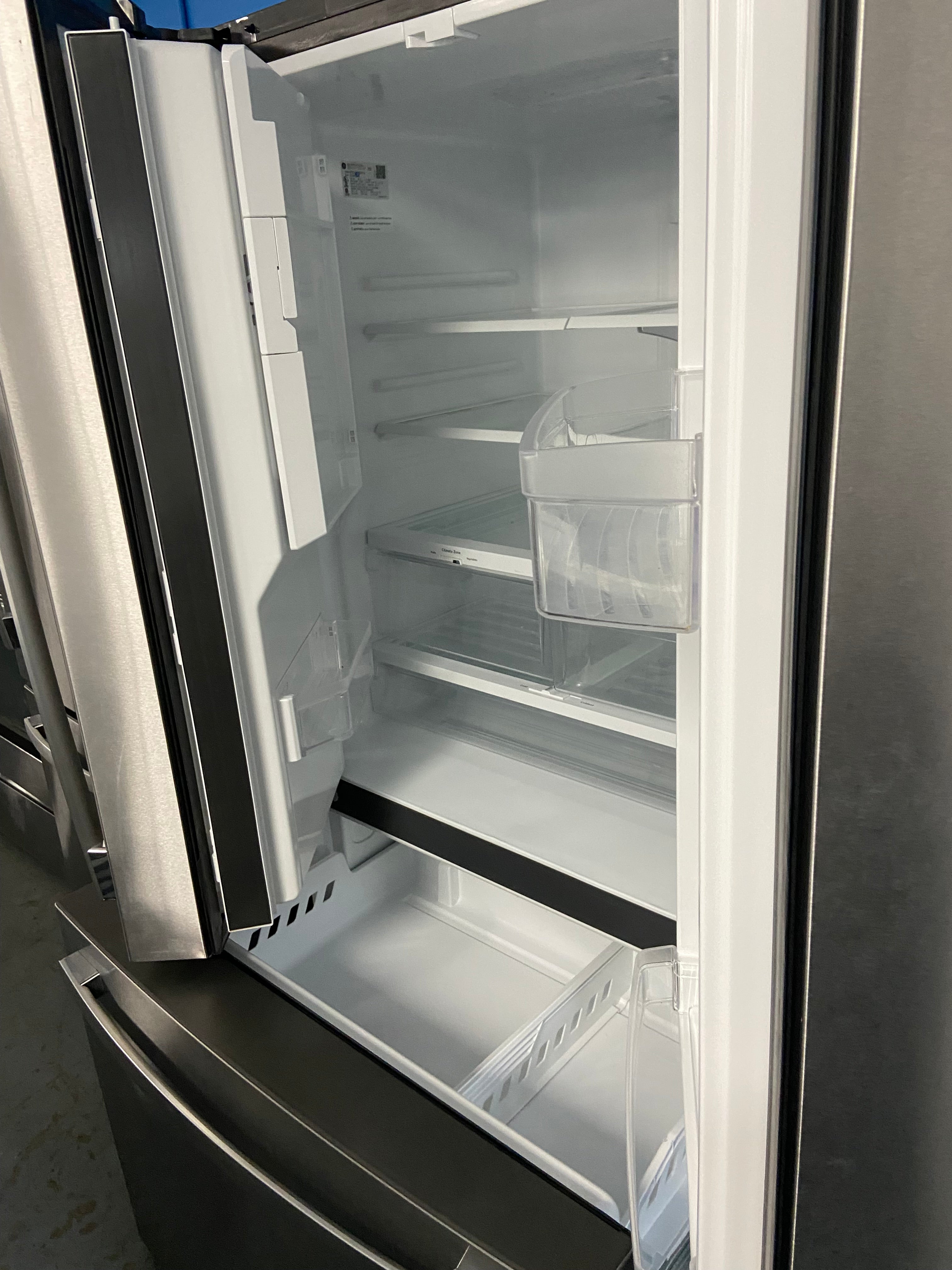 GE Stainless French door fridge