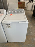 White 27” GE GTW485BMM1WS Top Load Washer (Refurbished)