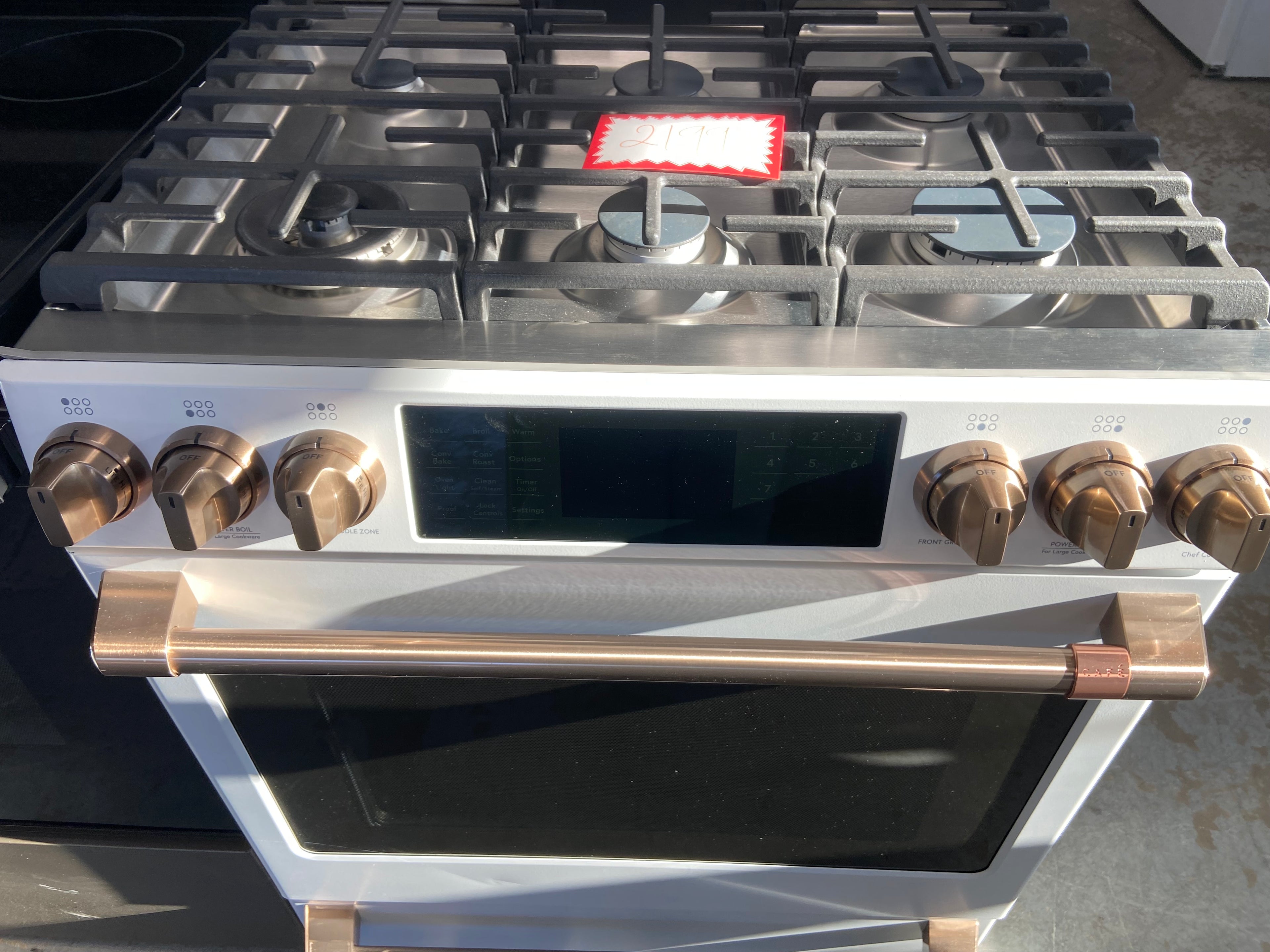 GE Cafe Gas Range