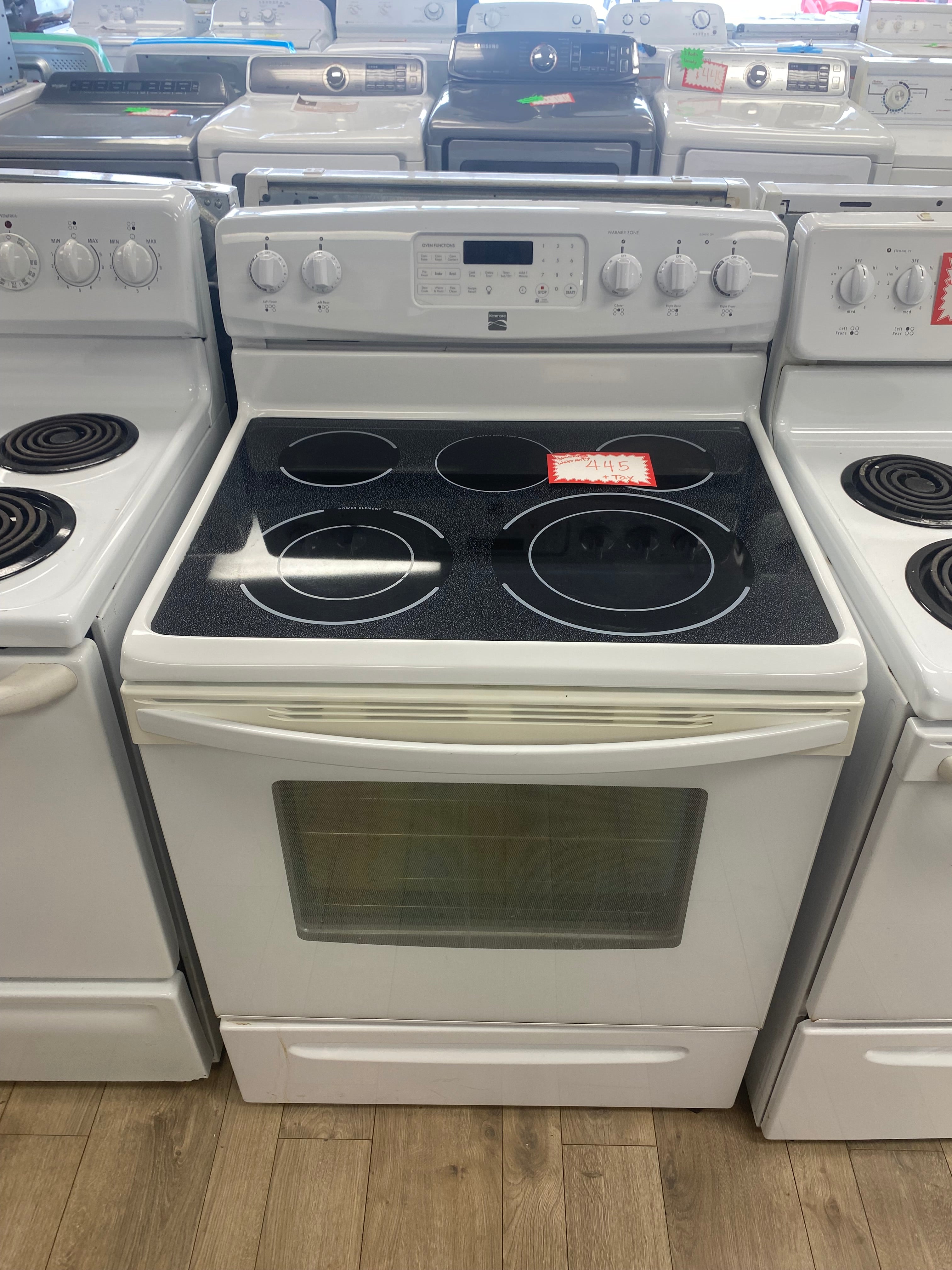 Kenmore Glass Top Stove