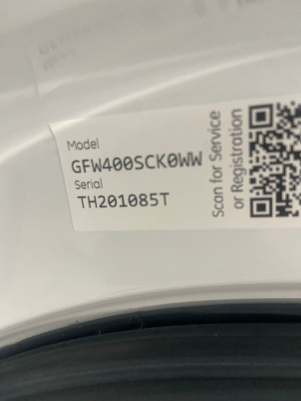 GE washer and dryer set, GFW400SCKØWW / GFMN110ED2WW, “Refurbished”, 3Months warranty