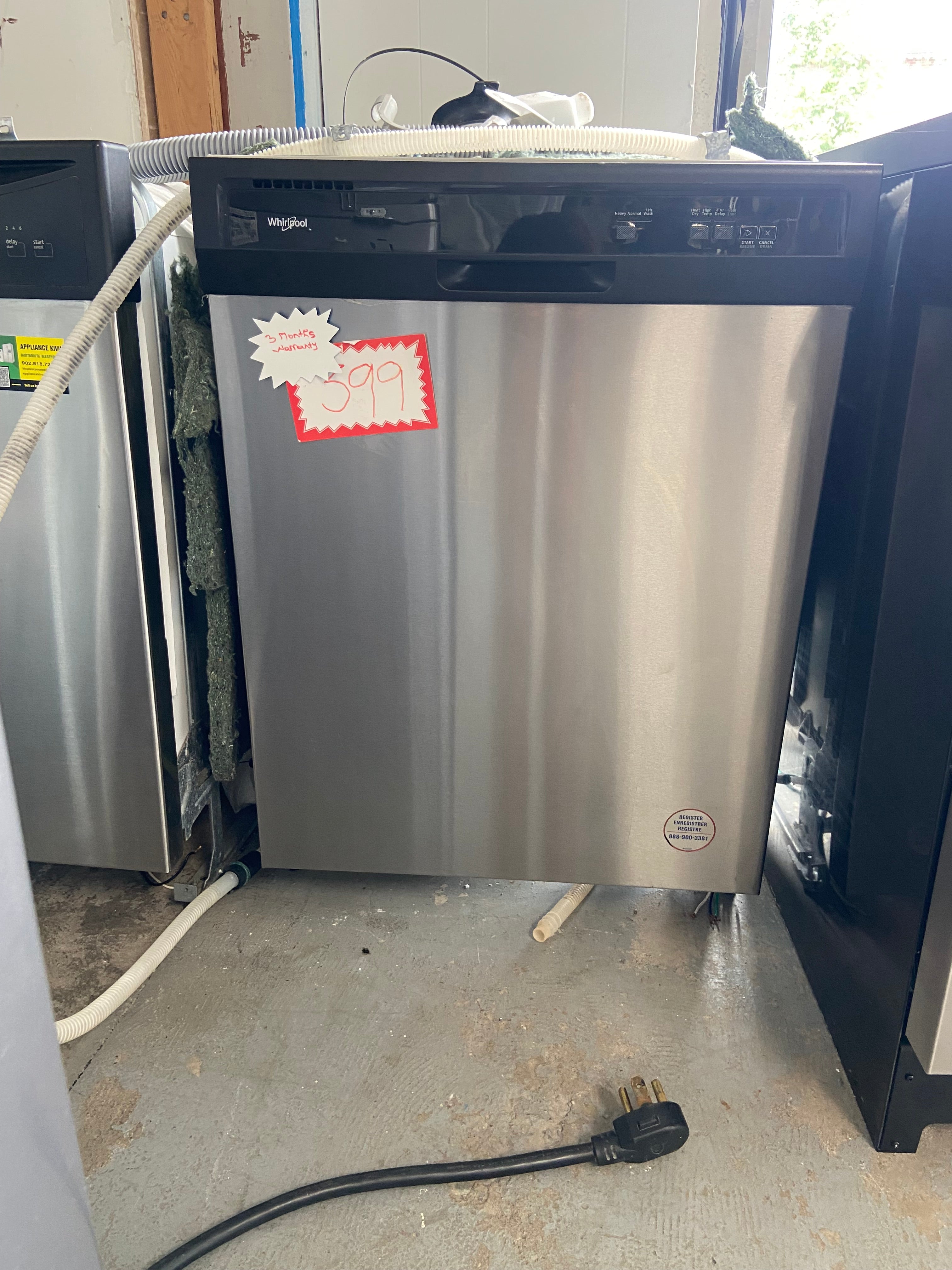 Stainless Whirlpool WDF331PAHS Dishwasher (Refurbished)