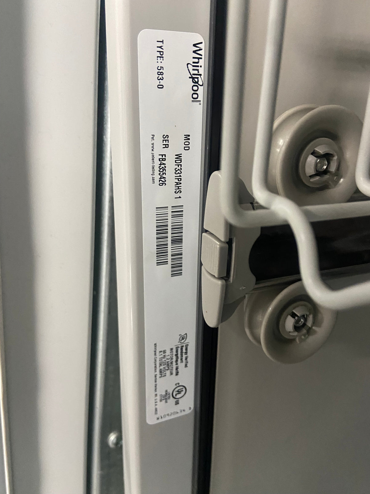 Stainless 24” Whirlpool WDF331PAHS1 Dishwasher (Refurbished)