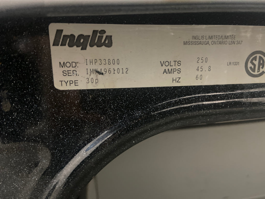 Inglis Coil top stove, IHP33800,  “Refurbished “, 3 Months warranty
