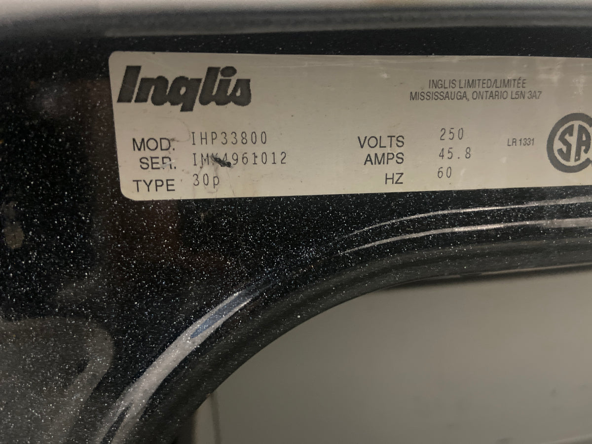 Inglis Coil top stove, IHP33800,  “Refurbished “, 3 Months warranty