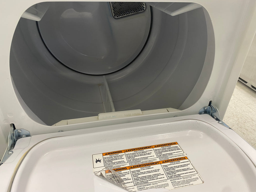 27” White Kenmore Electric Dryer with warranty