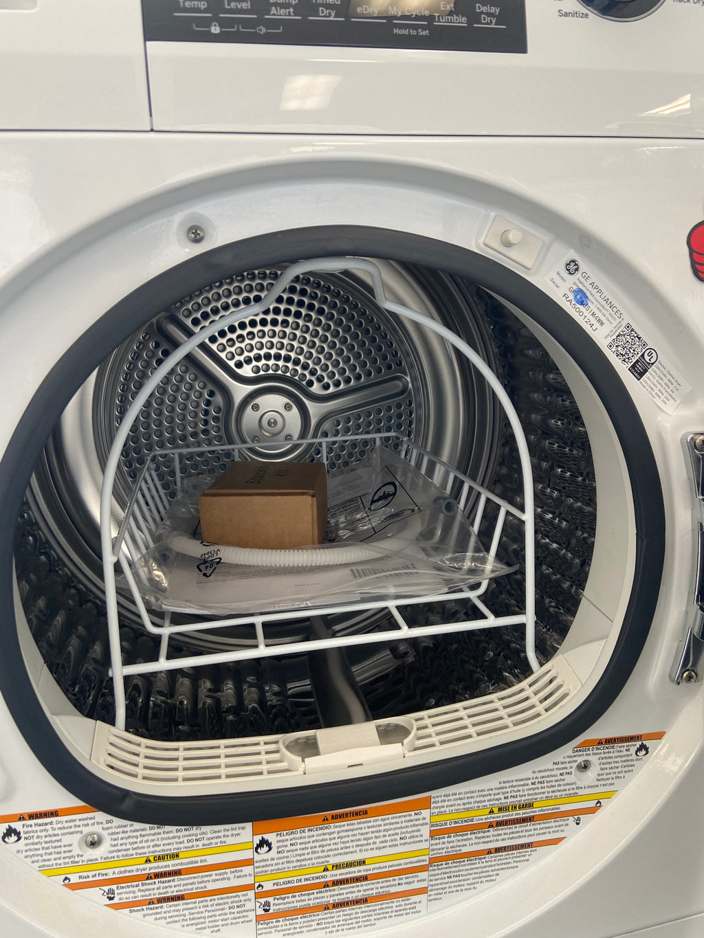 GE 24” Washer and dryer Stackable.