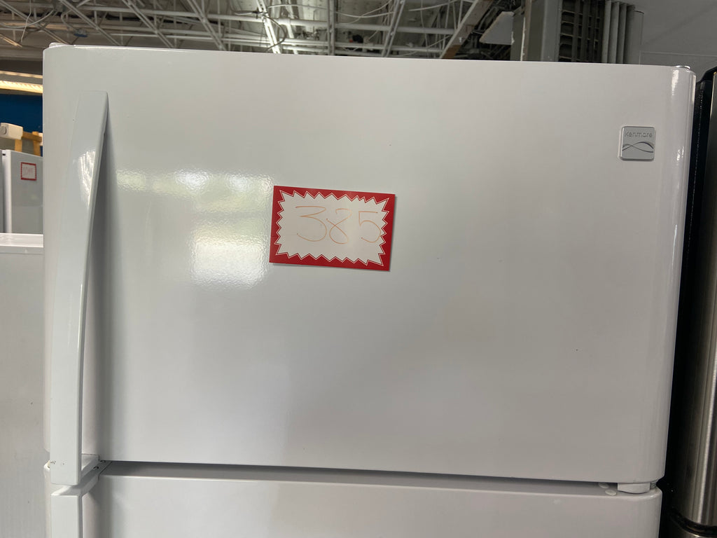 White 30” Kenmore 970R421221 Fridge (Used)