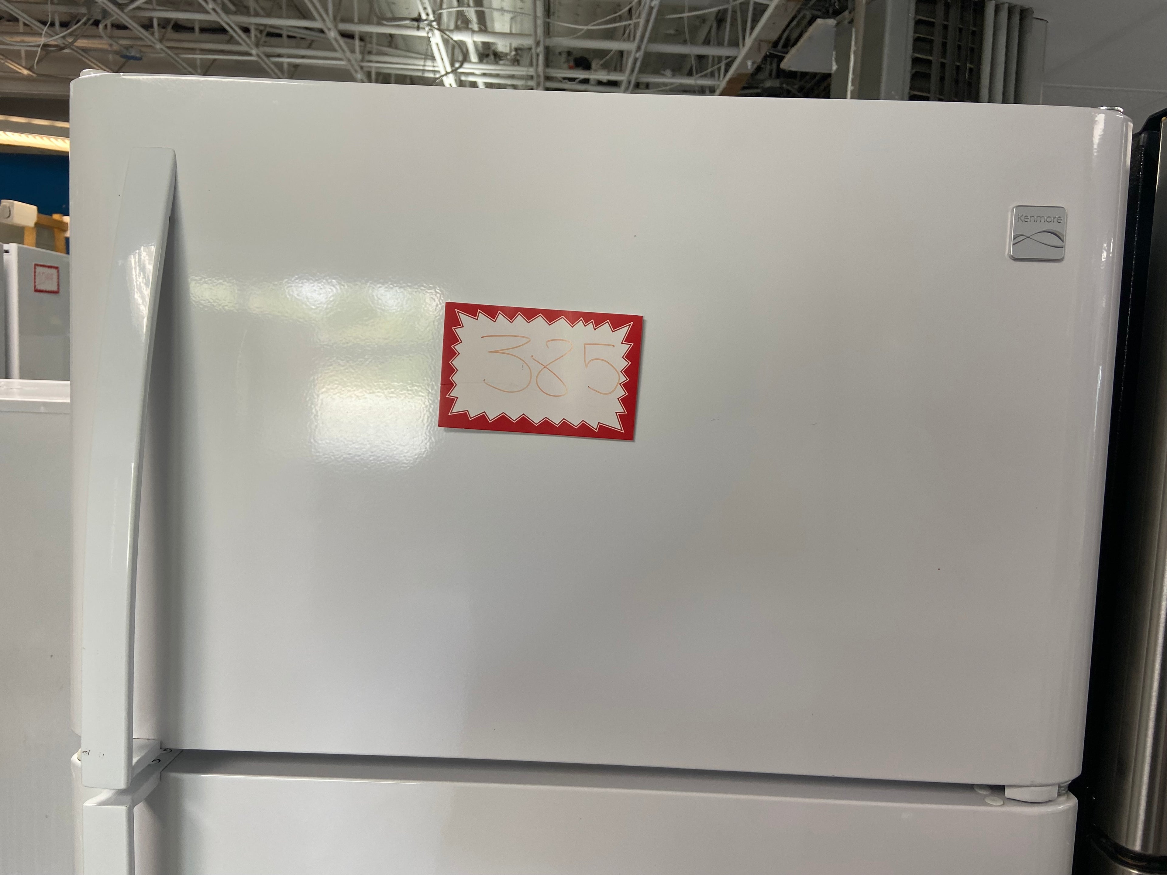White 30” Kenmore 970R421221 Fridge (Used)