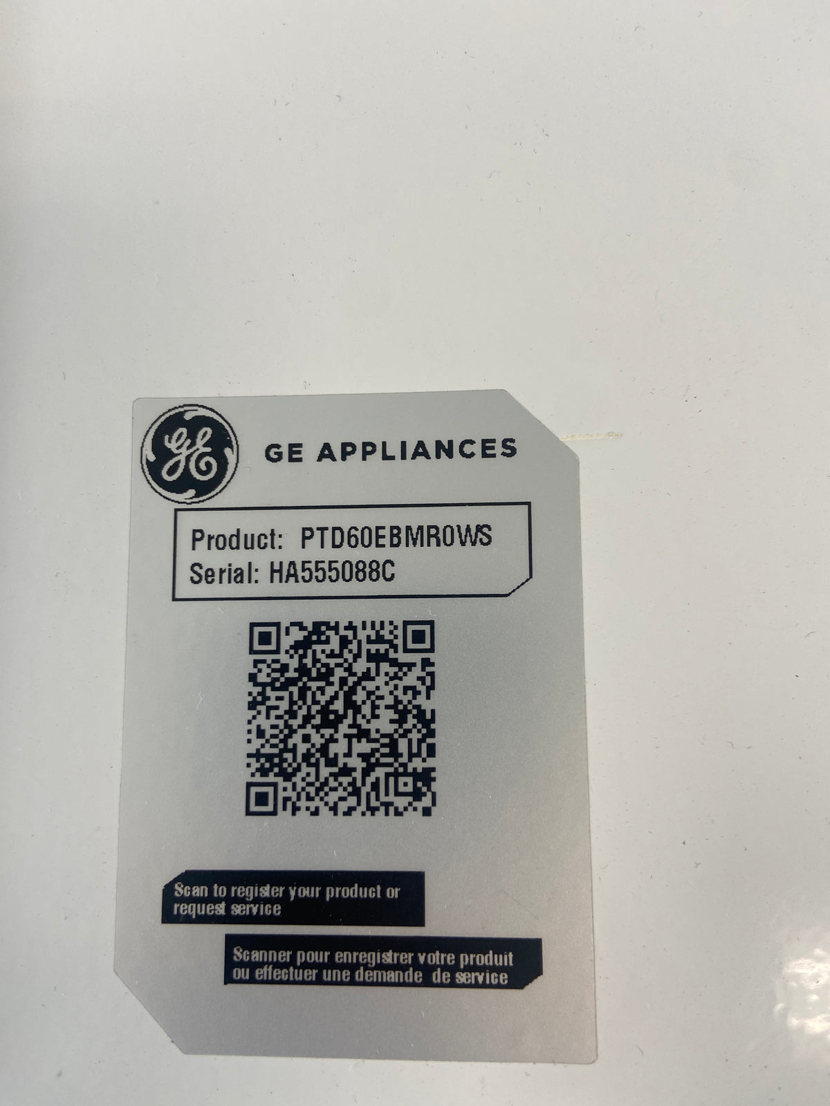 GE Profile washer and dryer set/pair, PTM60EBSR1WS and PTD60EBMR0WS “Open Box”, 6 Months Warranty