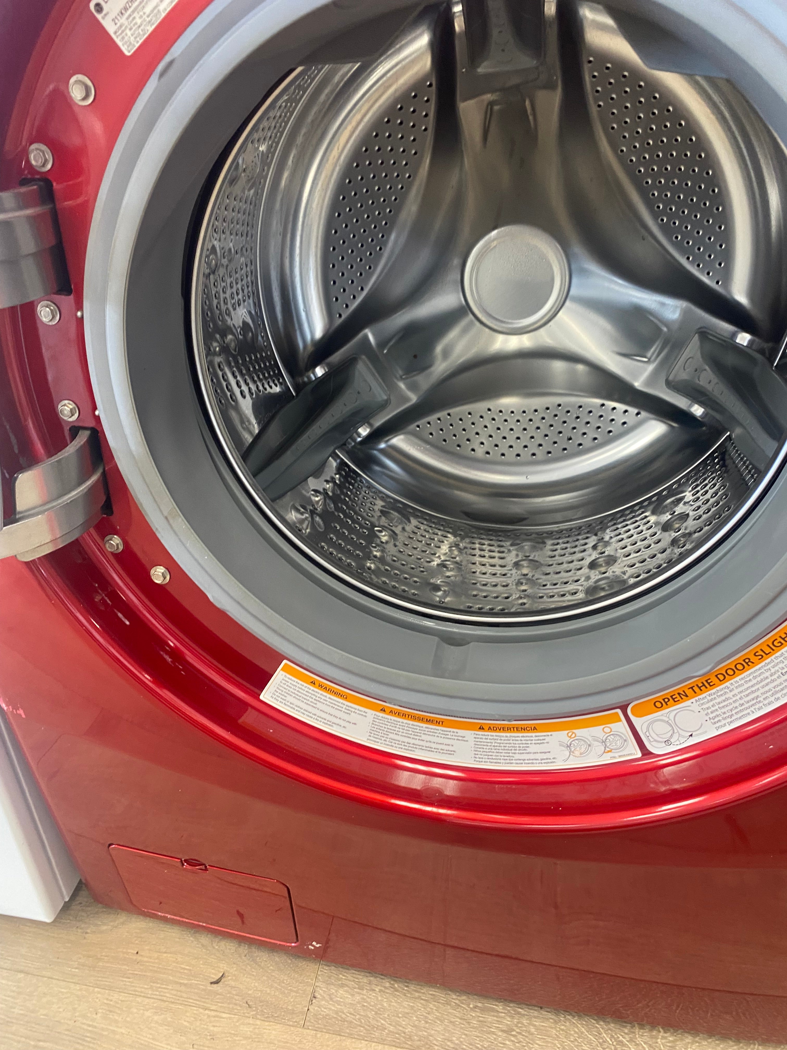LG stackable washer and dryer