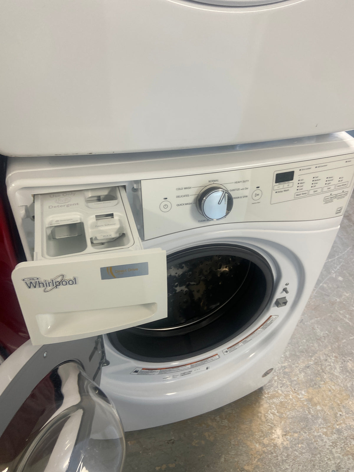 Whirlpool washer and dryer set, WFW75HEFWO /  YWED5620HW1 “Refurbished”, 3Months warranty