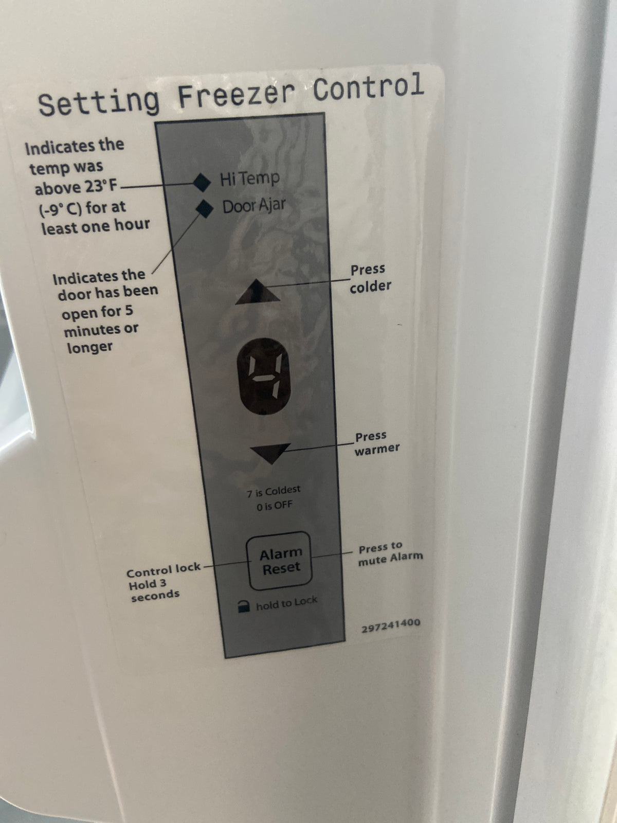 Kenmore upright/stand up freezer, Width: 28",  height: 60", Depth: 28.3",  “Refurbished”, 3 Months warranty