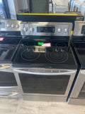 Samsung NE59J7630SS Electric Range, 5.9 cu. ft. Capacity, 30 inch Exterior Width, Convection, 5 Burners, Storage Drawer, Self Clean, 3,300 W Highest Element, Stainless Steel colour
