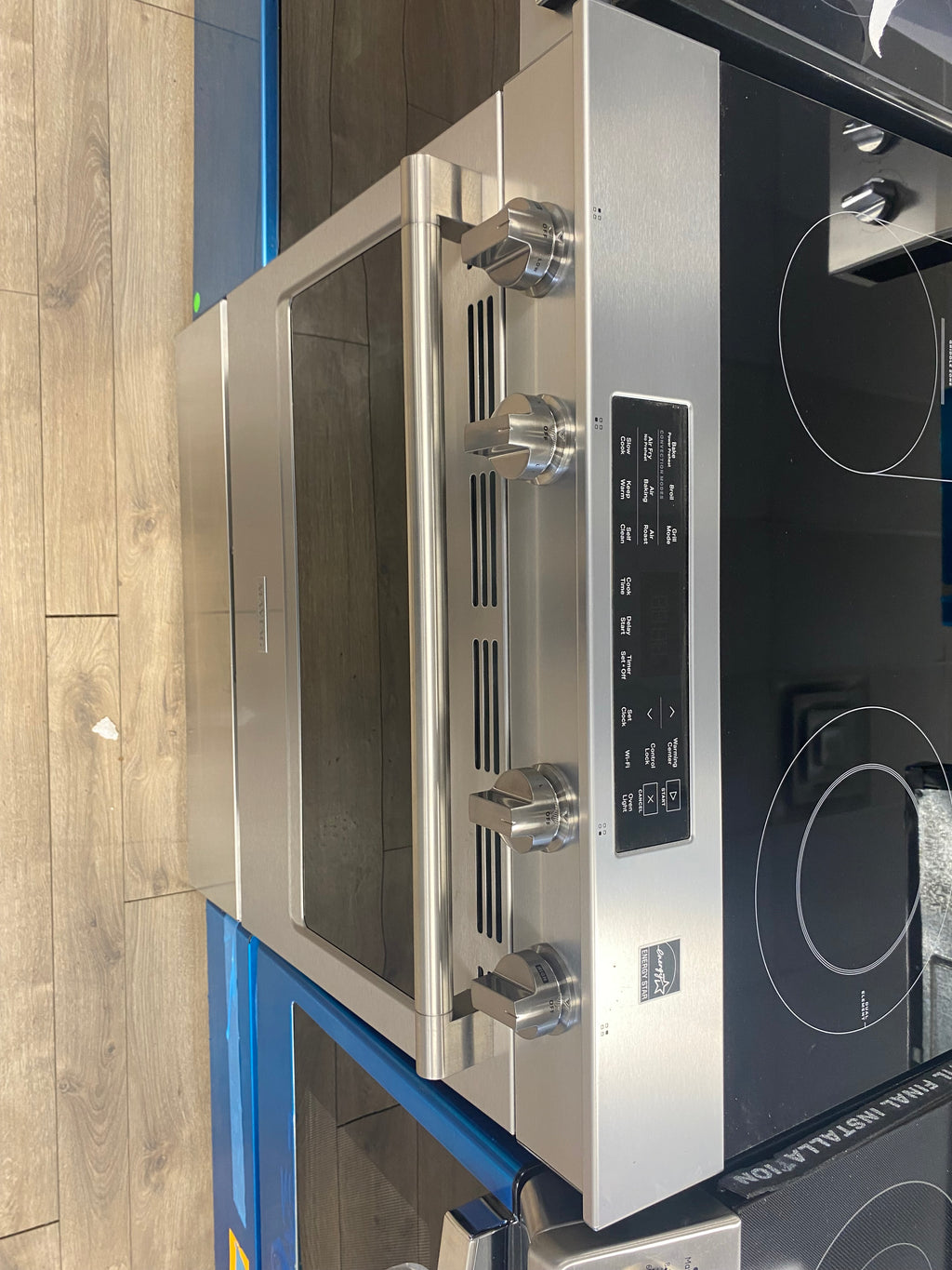 30 inch Stainless steel Maytag YMSES7030SZ Electric Range, 5.3 cu. ft. Capacity, with Air Fry "Fingerprint resistant"
