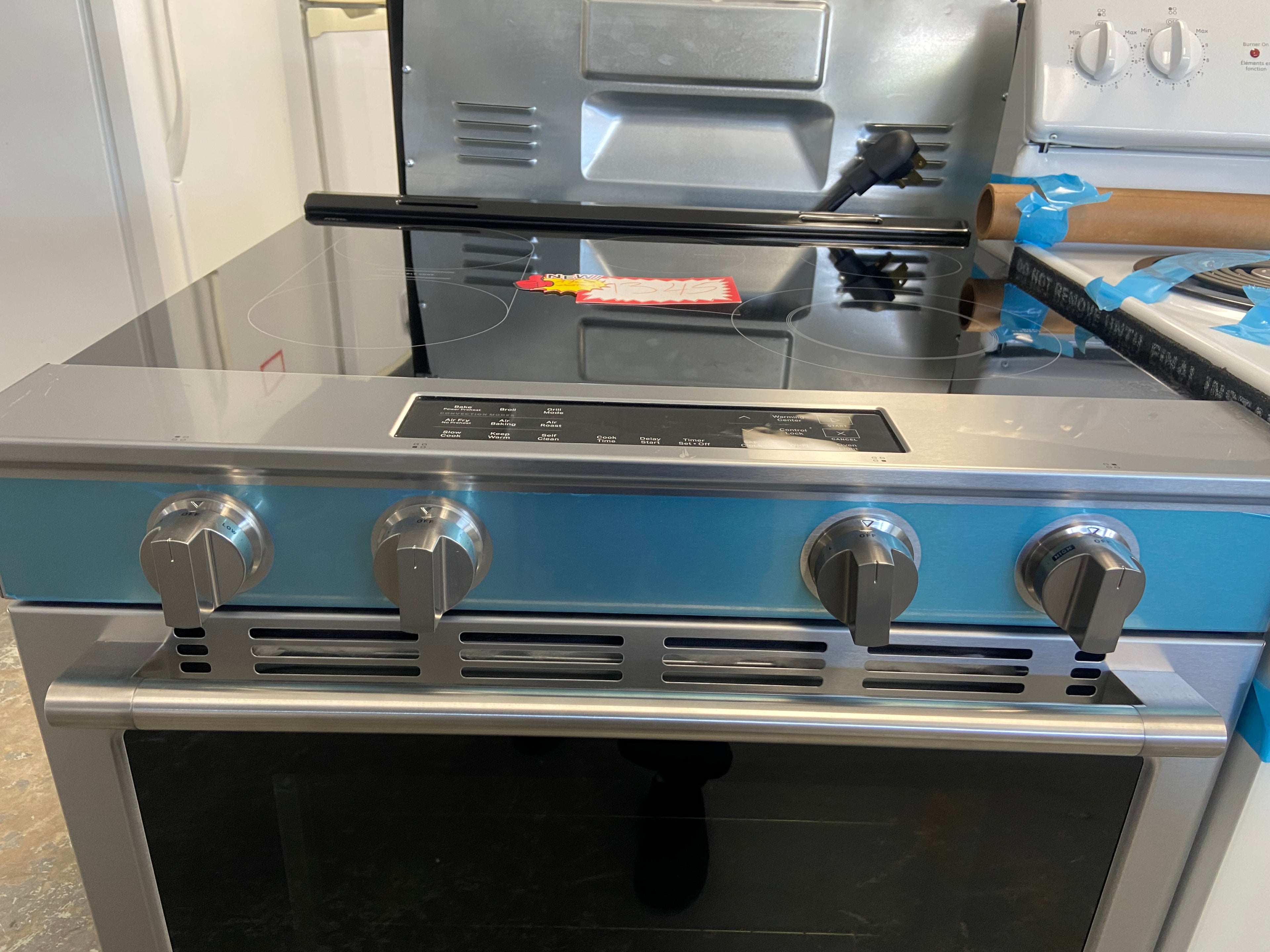 Maytag YMSES7030SZ0 Electric Range, 5.3 cu. ft. Capacity, 30 inch Exterior Width, Convection, 5 Burners, Storage Drawer, Air Fry, Self Clean, 3,000 W Highest Element, FingerPrint Resistant Stainless Steel colour, Dual-Choice™ Element, Keep Warm™