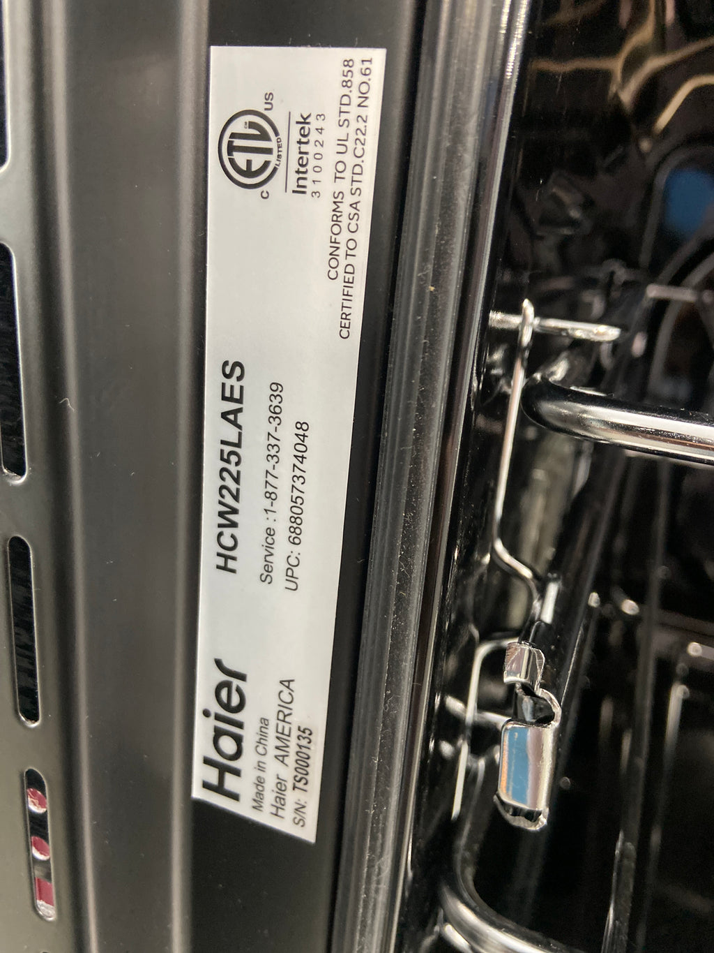 Haier 24" Single Wall Oven - Stainless Steel (HCW225LAES)