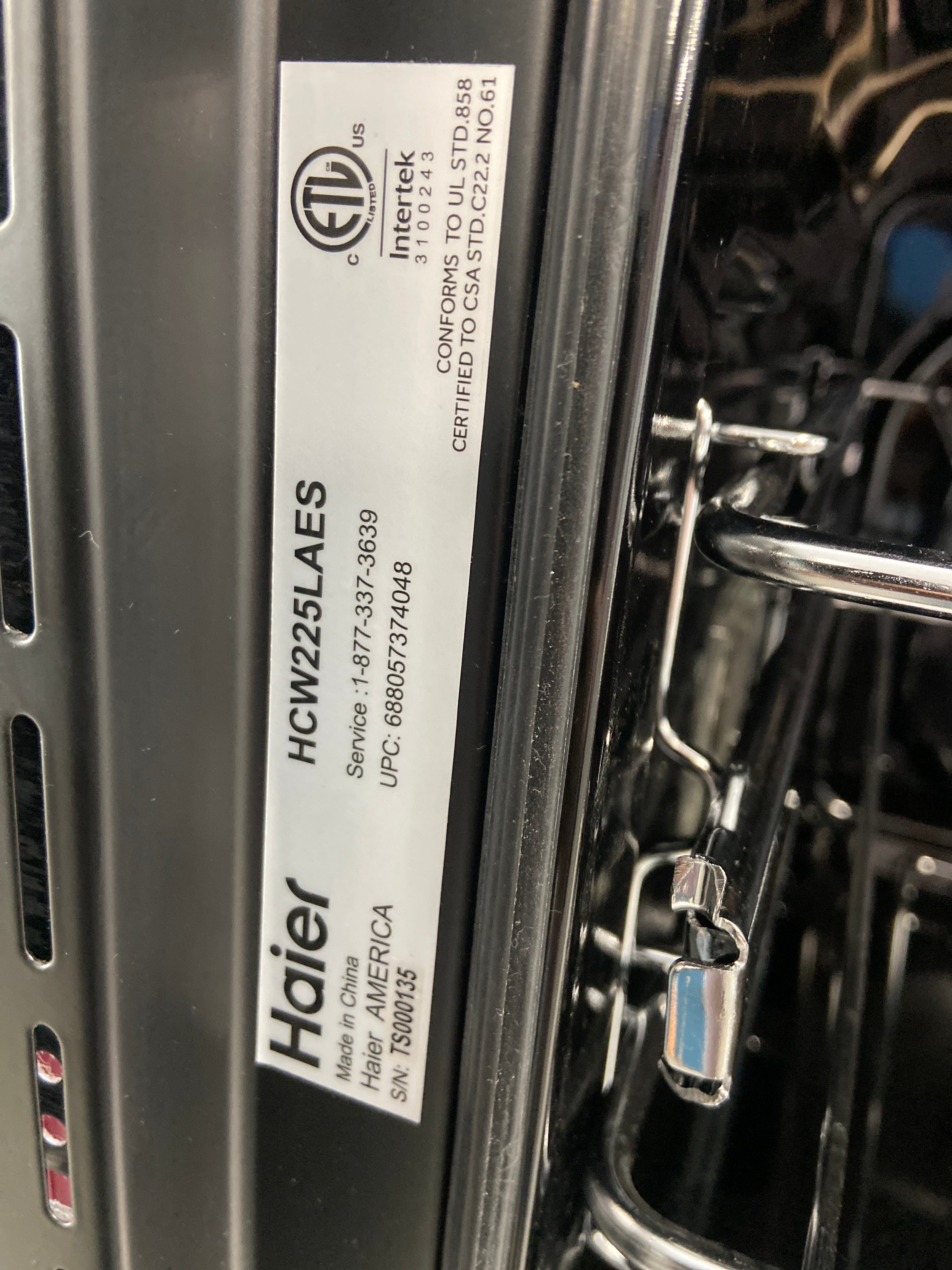 Haier 24" Single Wall Oven - Stainless Steel (HCW225LAES)