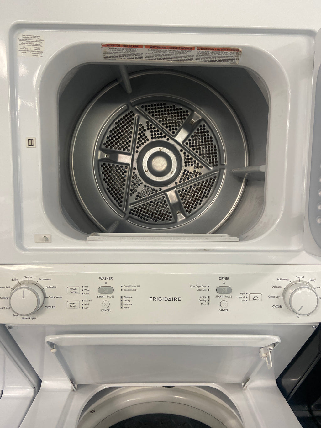 Frigidaire Laundry centre, “Refurbished”, 3 Months Warranty