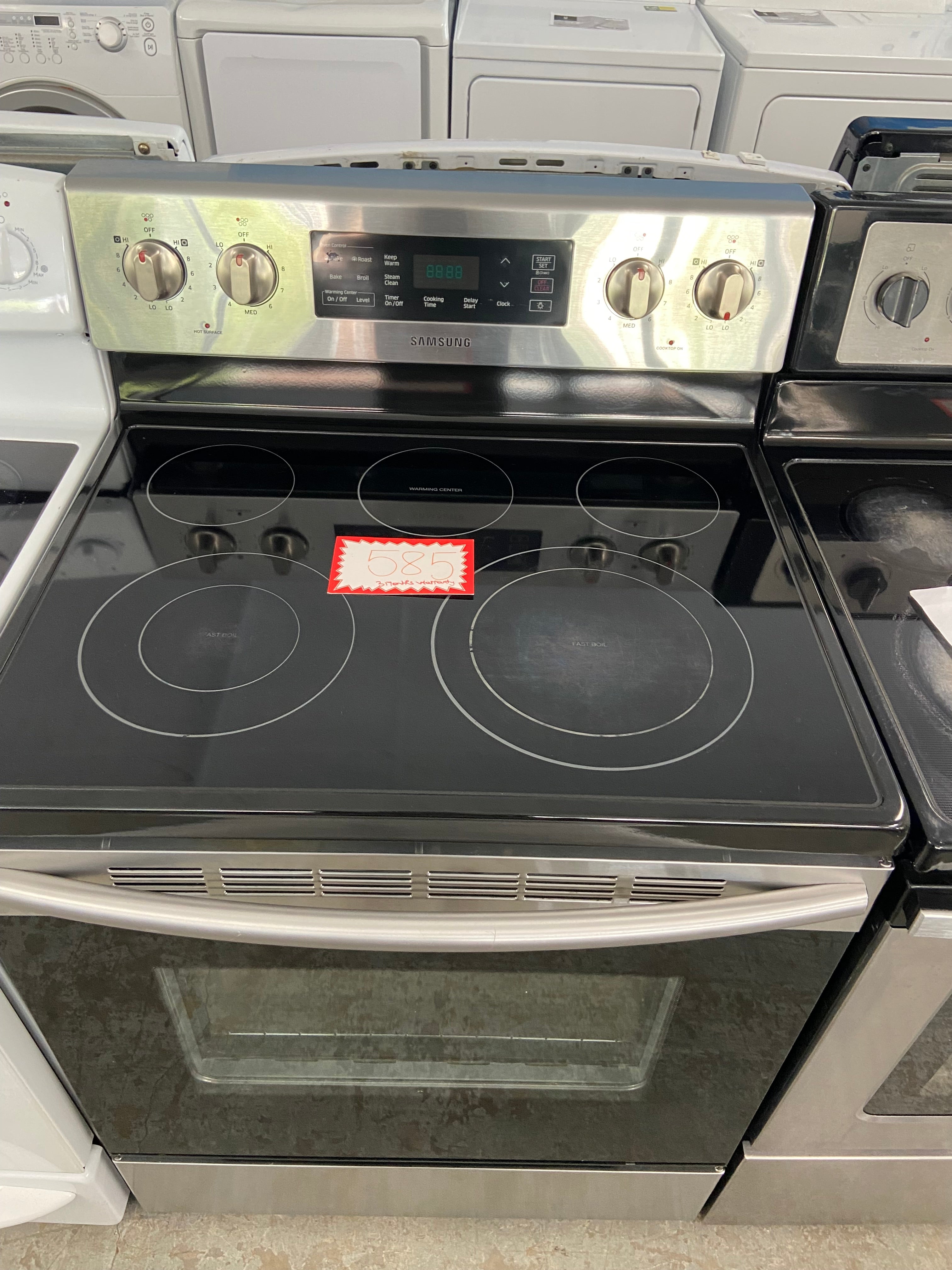 Stainless Samsung NE59K3321SS/AC Stove(Refurbished)