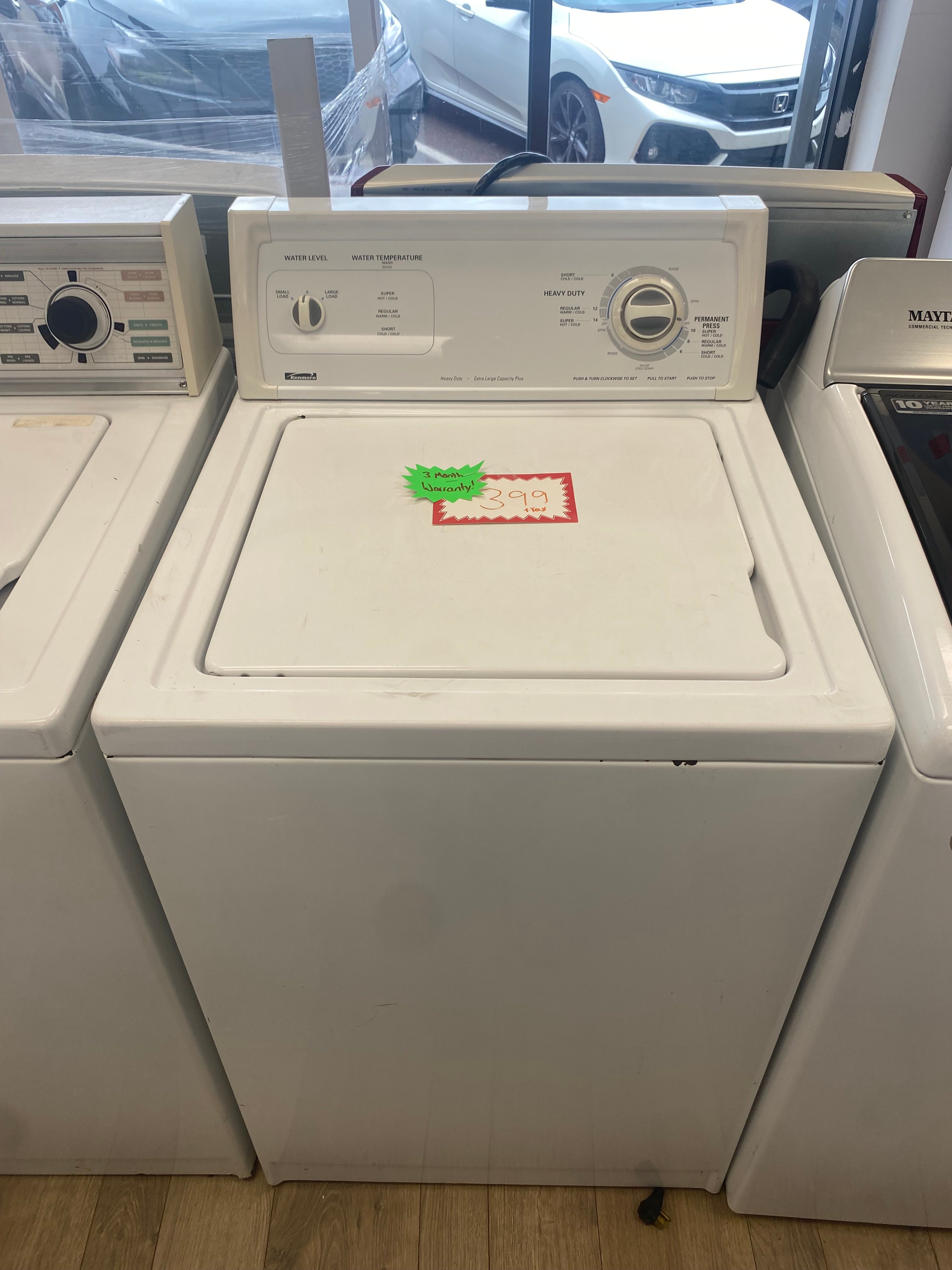 Kenmore top load washer