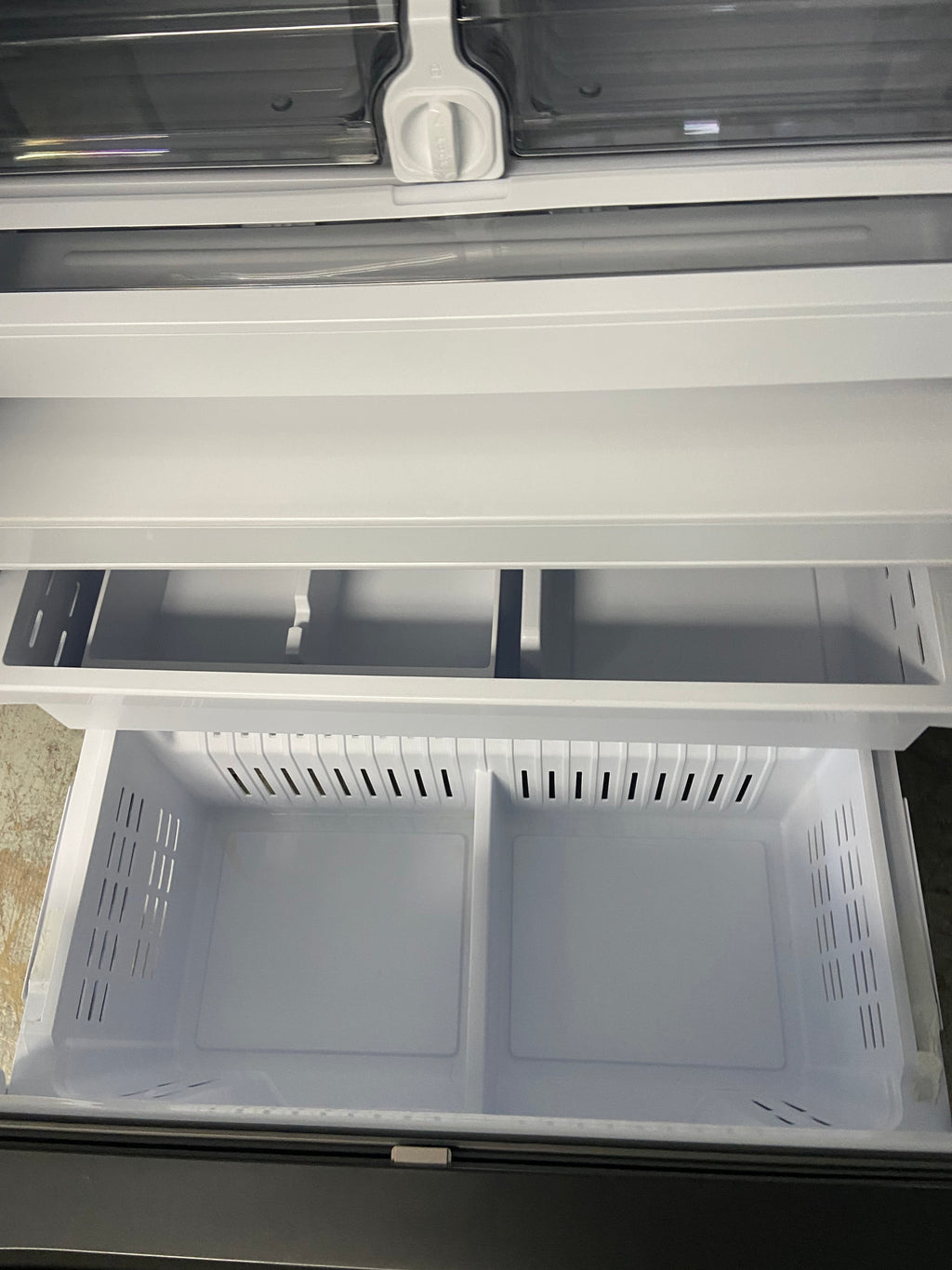 RF27CG5100SR 36 inch Stainless steel Samsung fridge counter depth with ice dispenser
