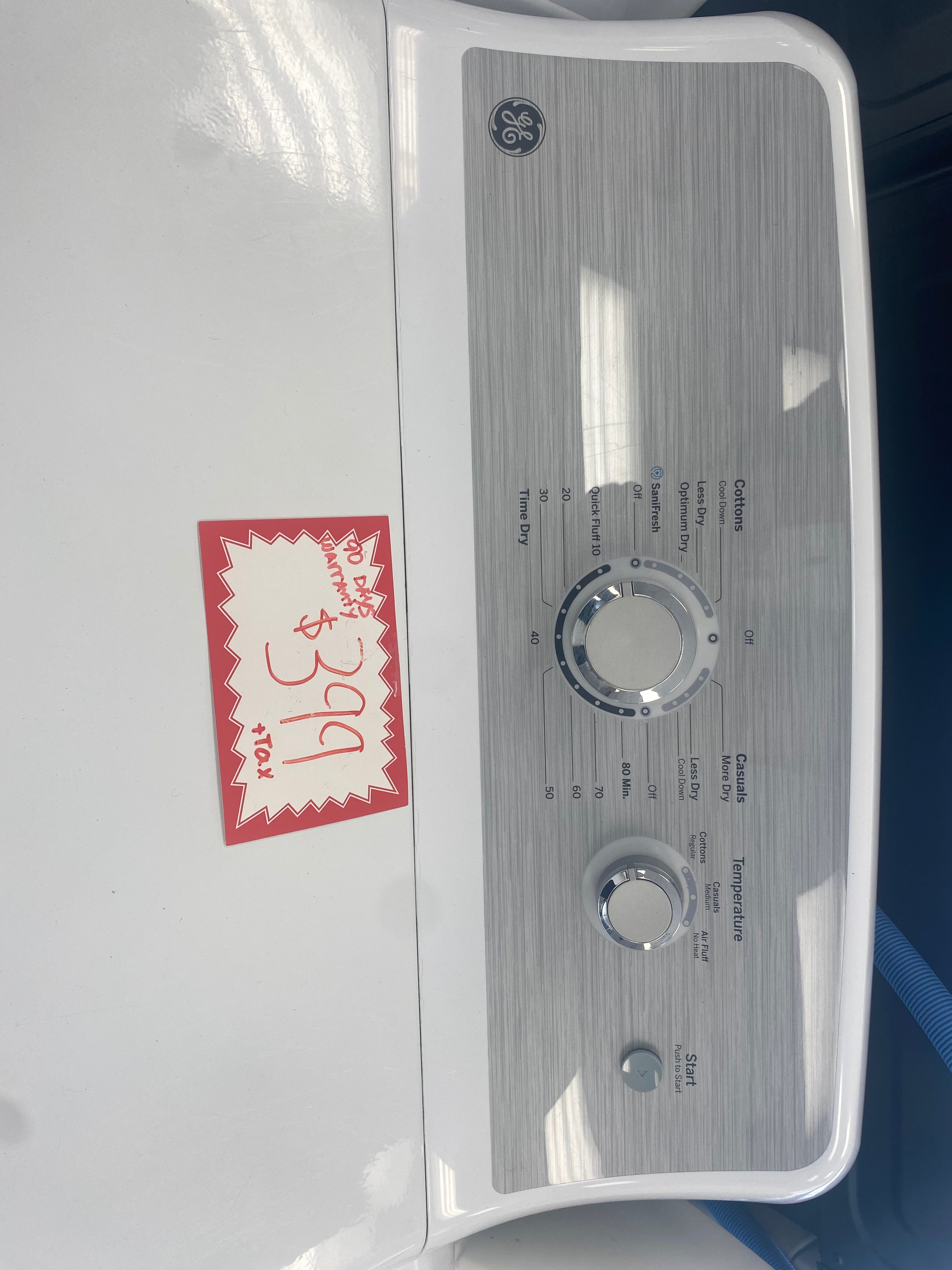 GE large Capacity dryer "Refurbished"
