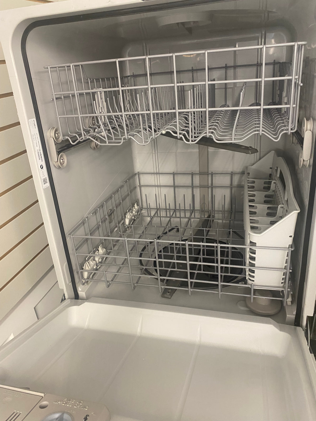 24” Whirlpool Stainless Built-in Dishwasher "Brand New-Open Box"