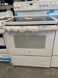 GE white glass top stove, JCB840DY2WW, “Brand New”, 6 Months Warranty