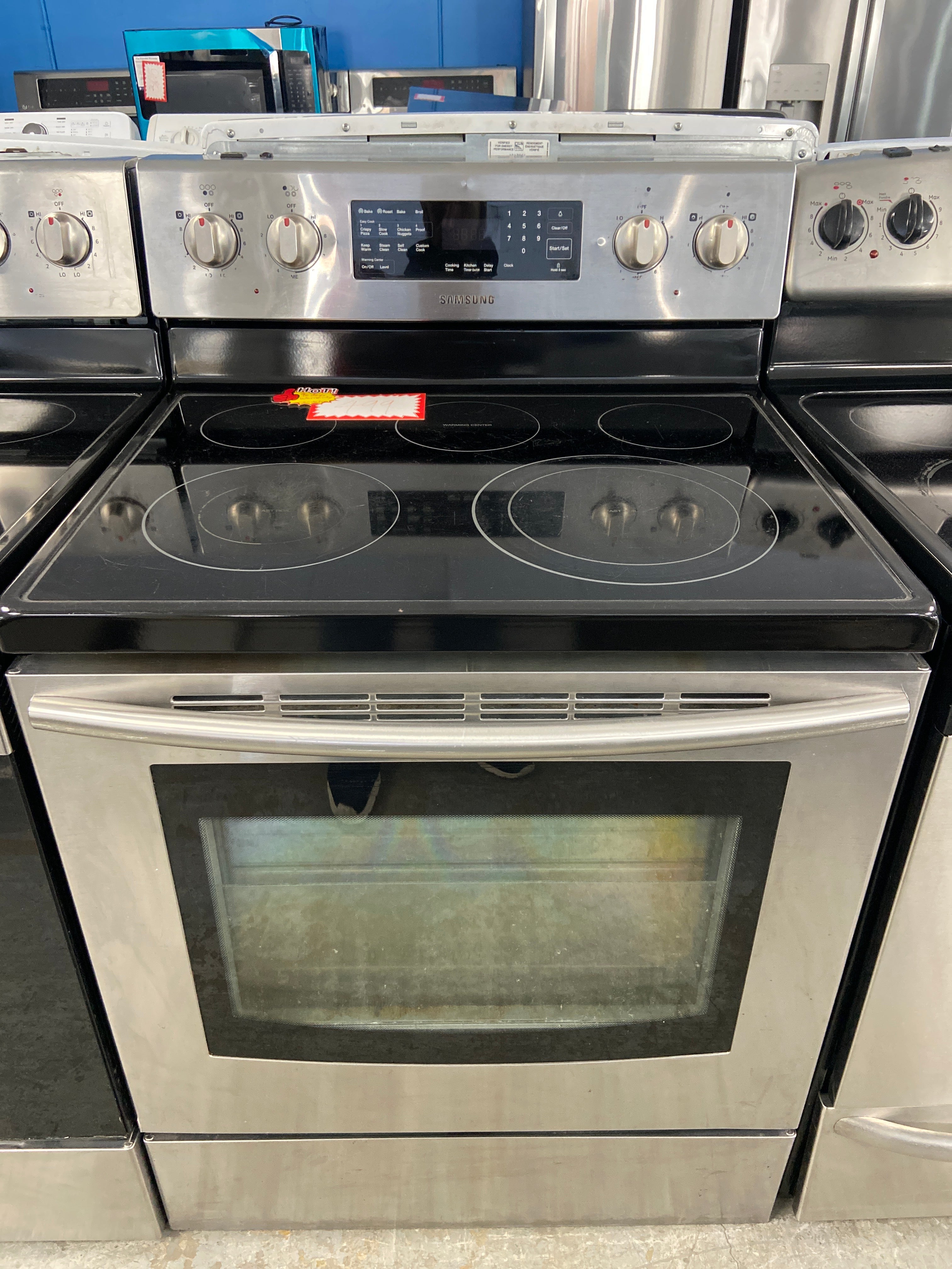 Samsung 30" Electric Freestanding Range with Storage Drawer Stainless Steel - NE595R0ABSR