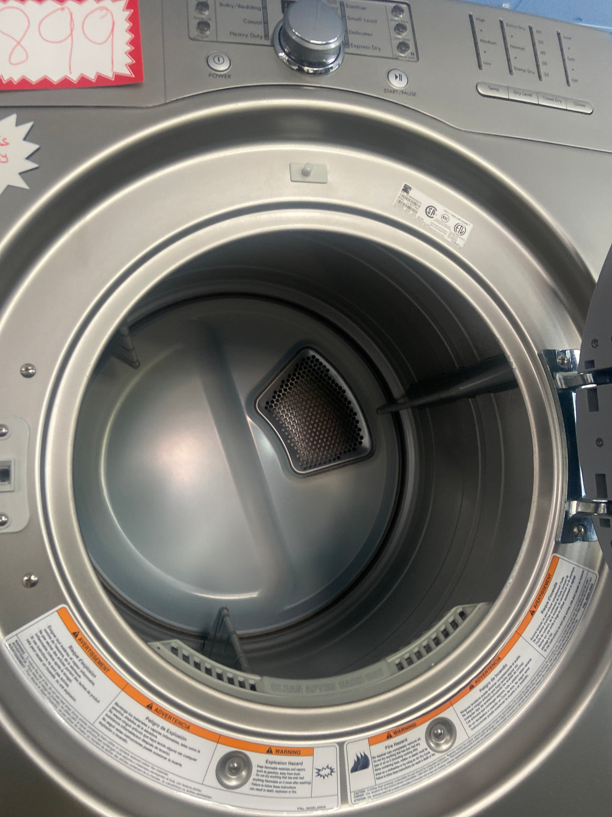 Kenmore washer and dryer set, 796. 40277900 / 796.80277900, “Refurbished”, 3 Months Warranty.