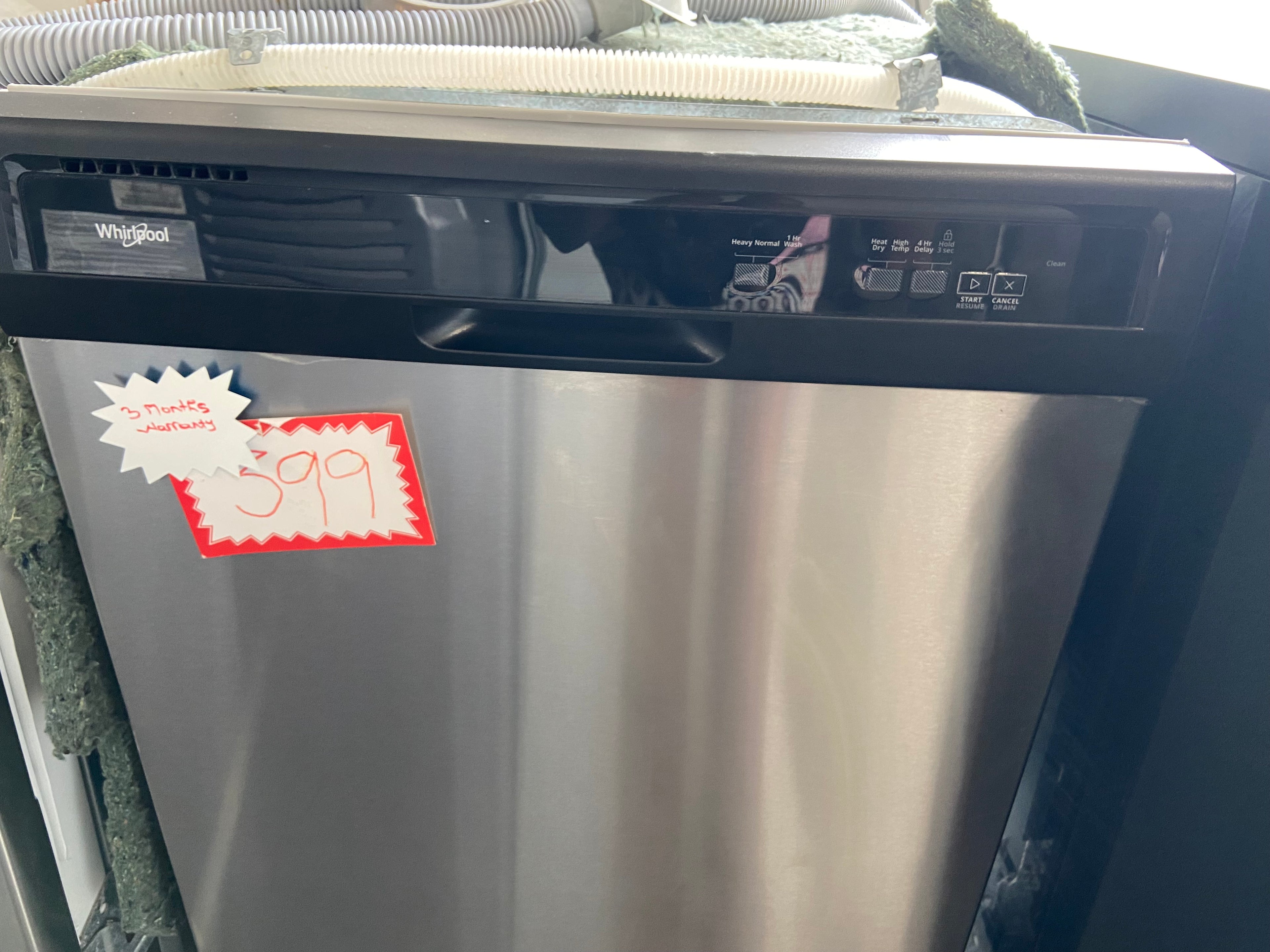 Stainless Whirlpool WDF331PAHS Dishwasher (Refurbished)
