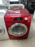 Red 27” Samsung DV339AERX/AC Dryer (Refurbished)