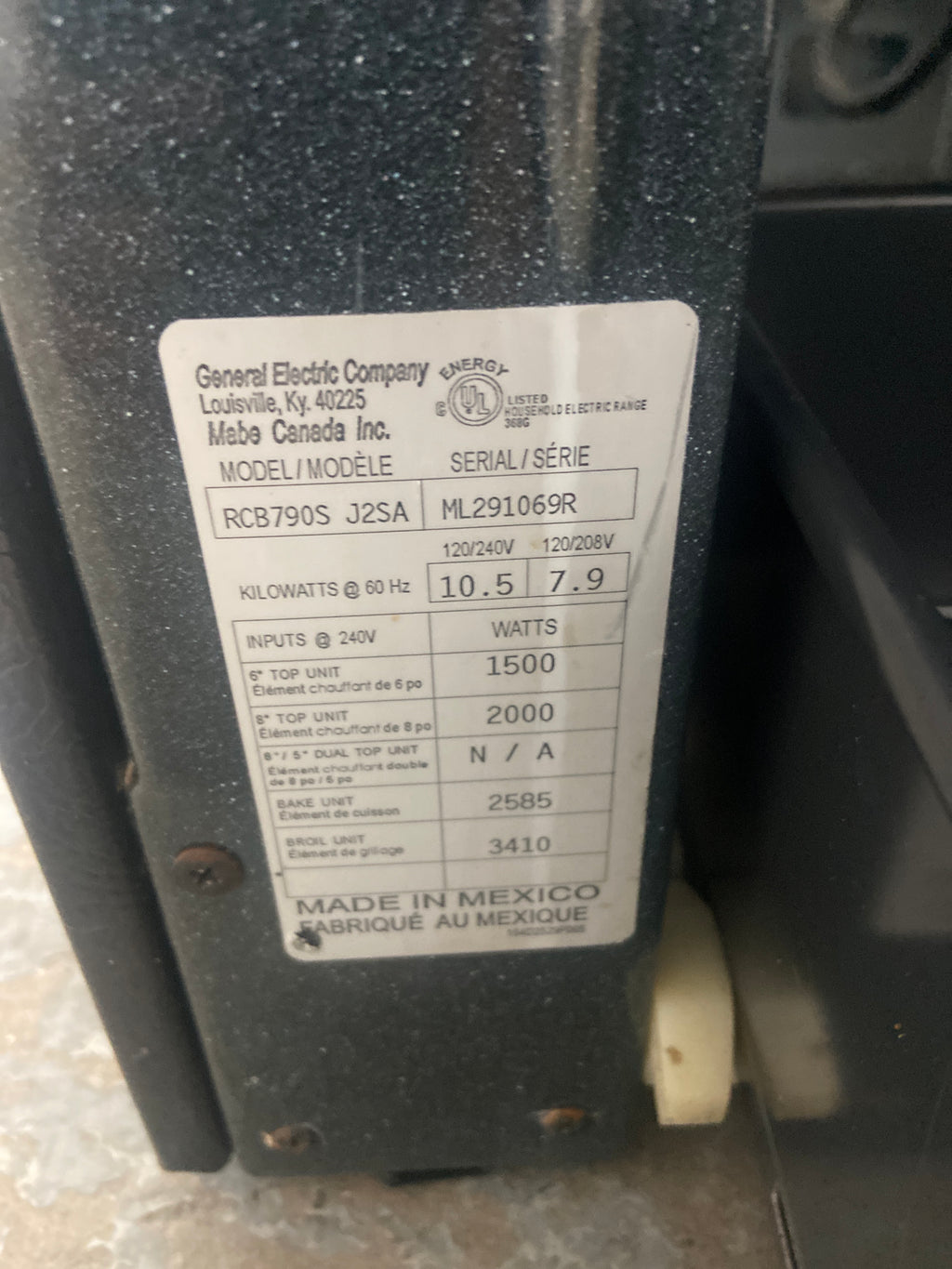 Hotpoint stove, RCB790S J2SA, “Refurbished”, 3 Months warranty
