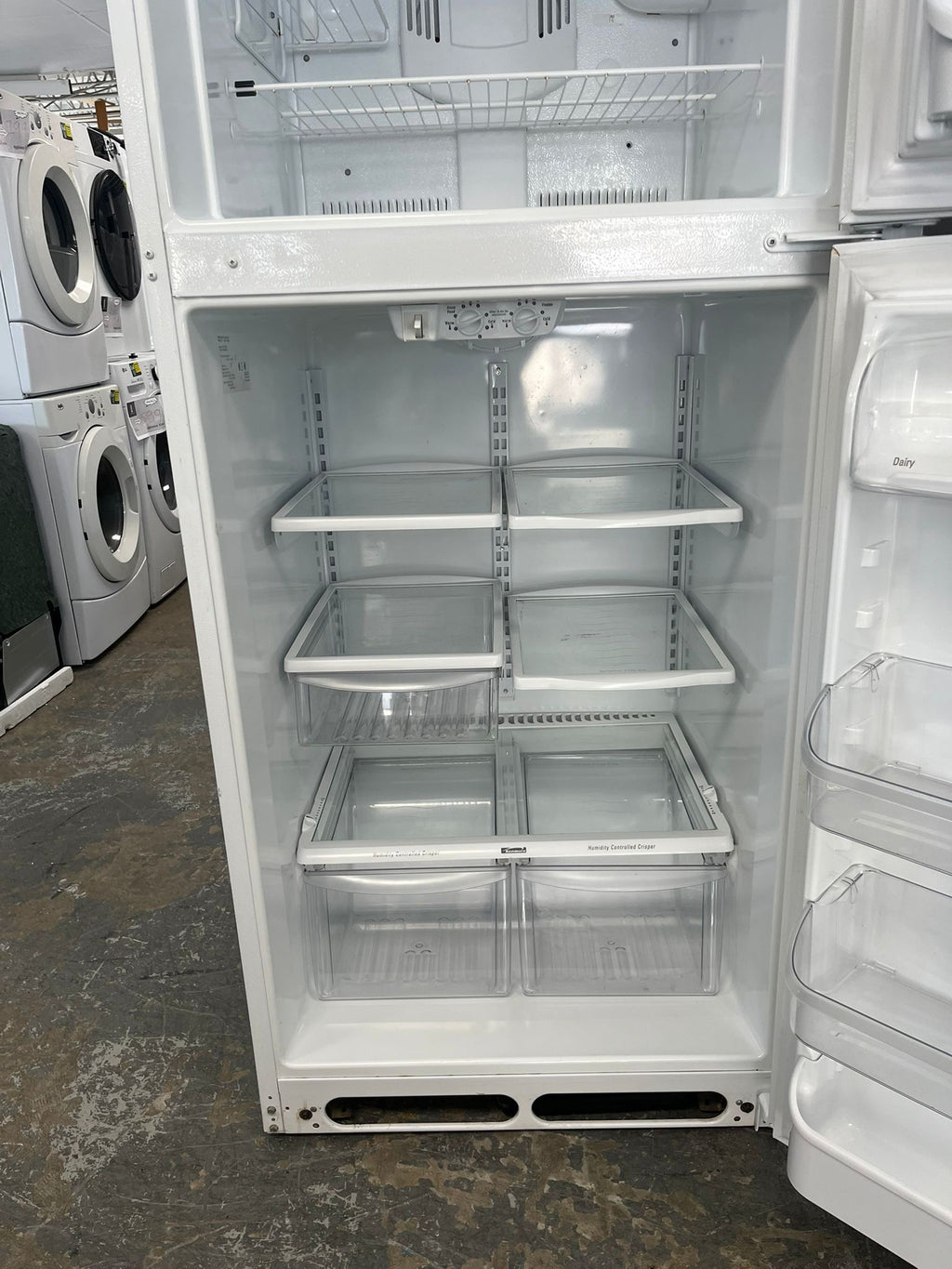 30 inch white Kenmore 30 inch fridge 970-678720 "refurbished"