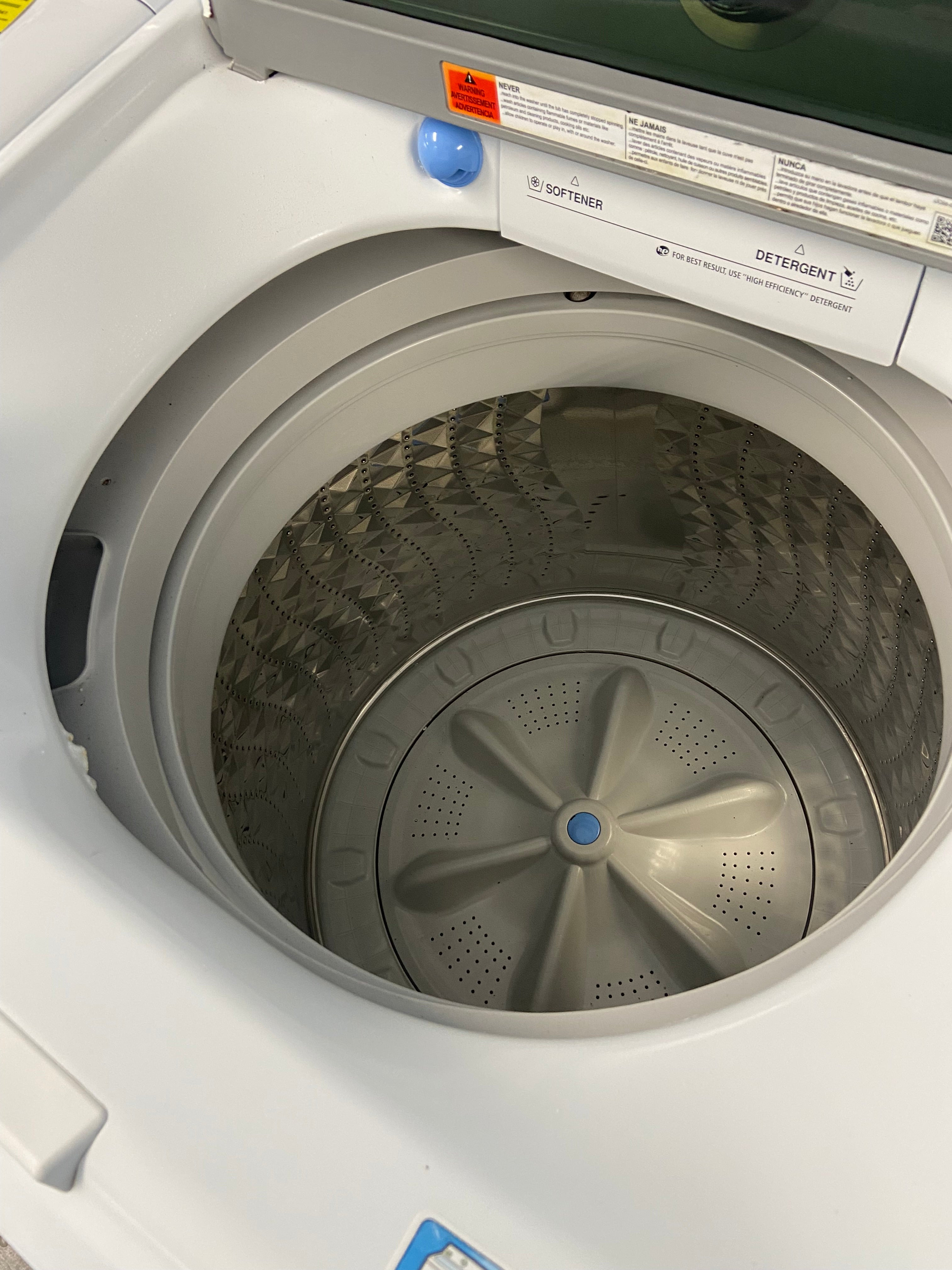 27 inch Large Capacity Samsung Washer WA422PRHDWR and Dryer D45H7000EW side by side set "refurbished"