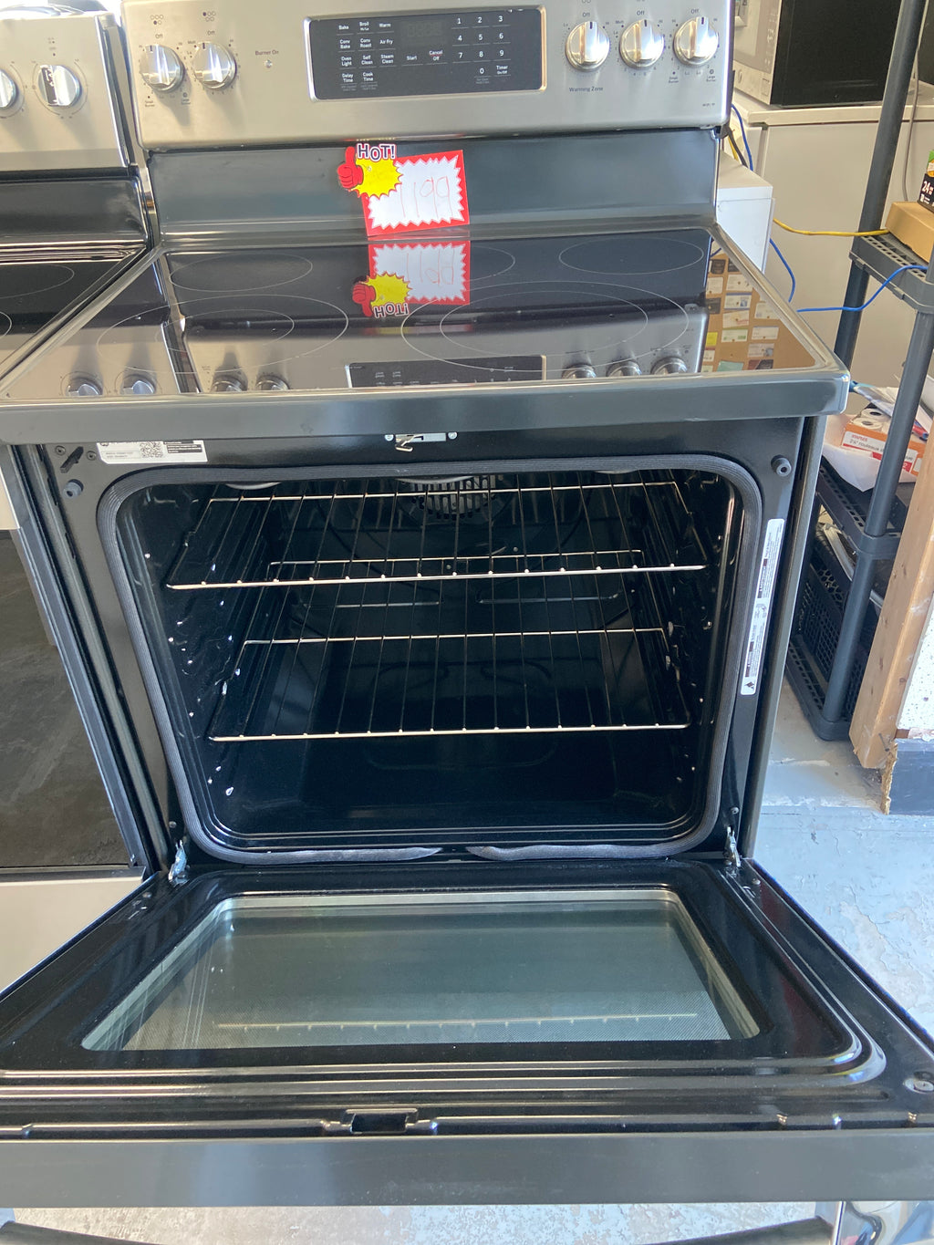 GE profile stainless stove, PCB900YV1FS, “Brand New”, 6 Months Warranty.