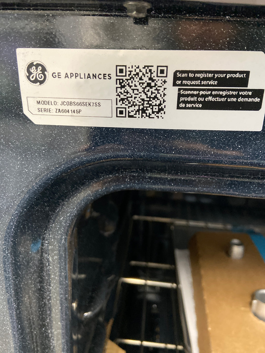 GE 30" Gas Slide-In Front Control Range with Storage Drawer Stainless Steel - JCGBS66SEK7SS